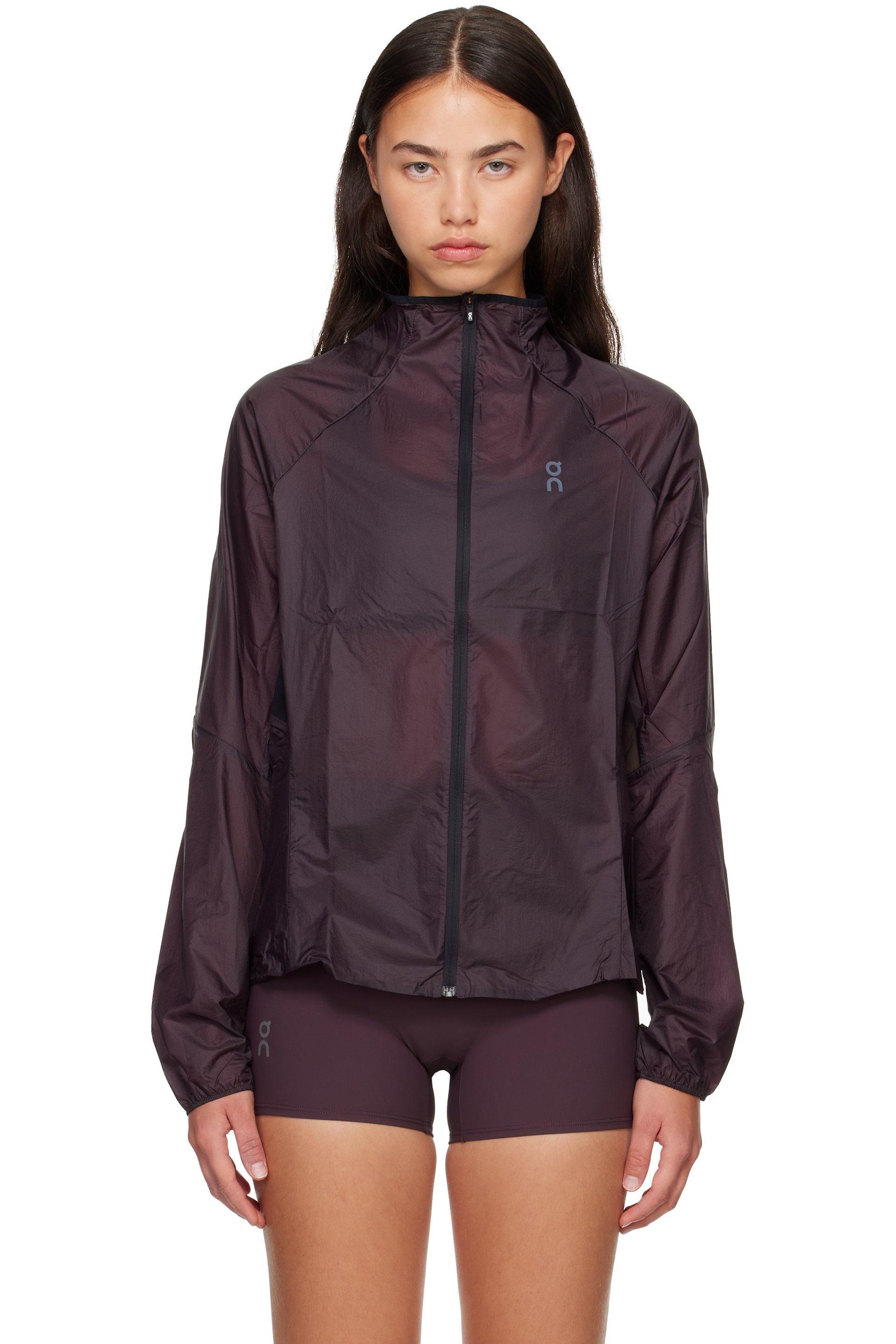 On - Purple Zero Running Jacket