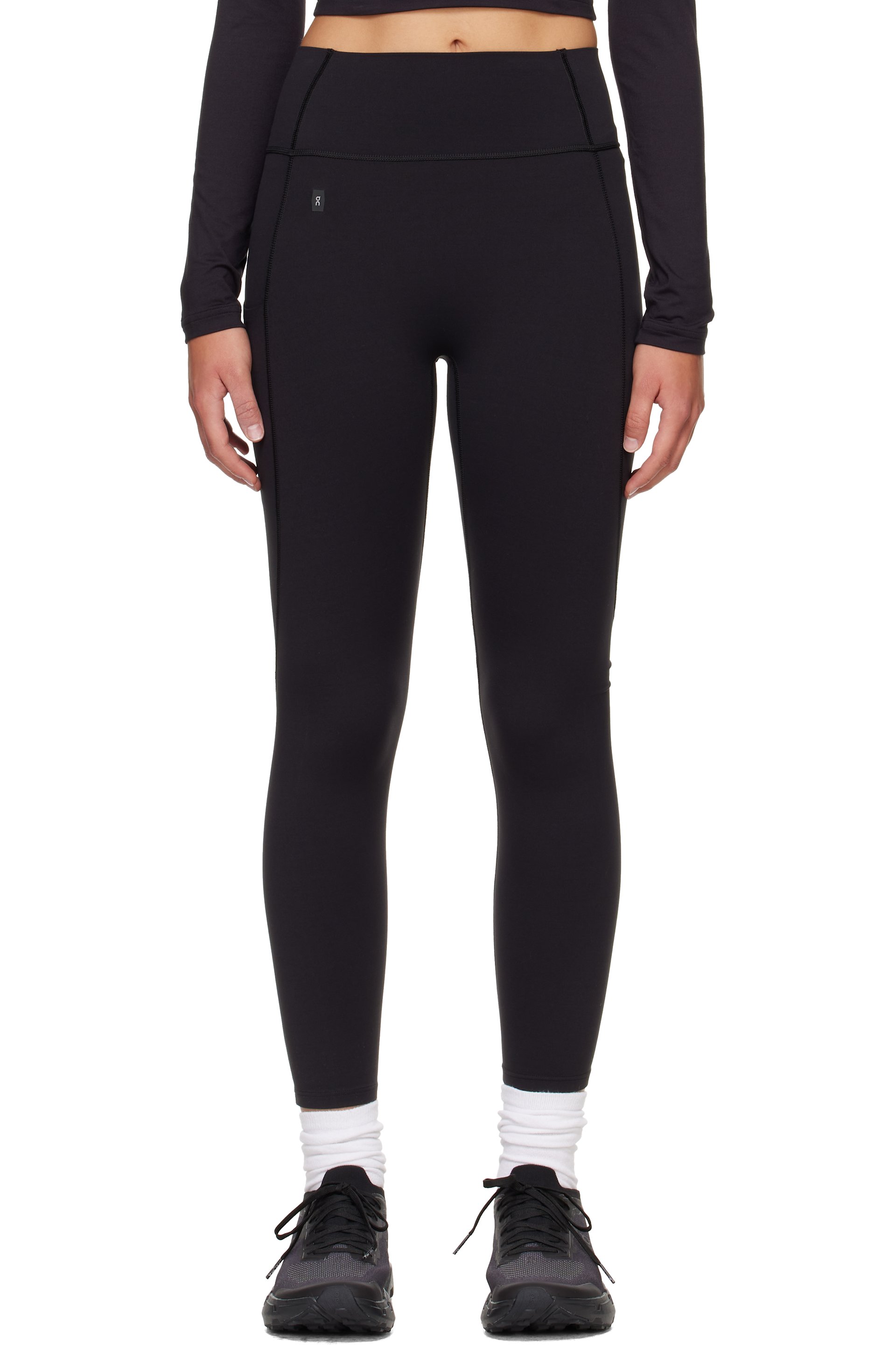 On - Black Studio 7/8 Running Leggings