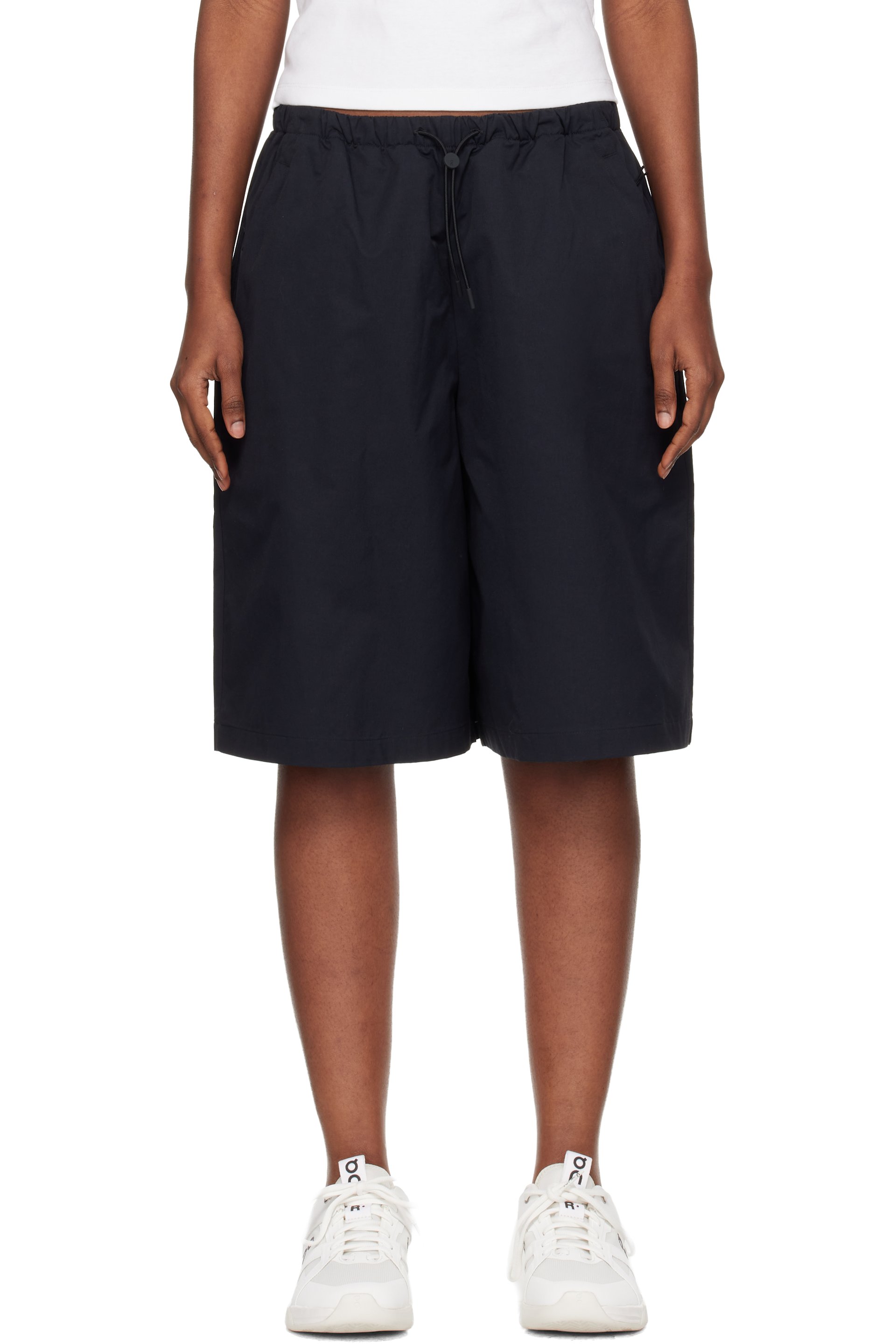 On - Black Bermuda Shorts