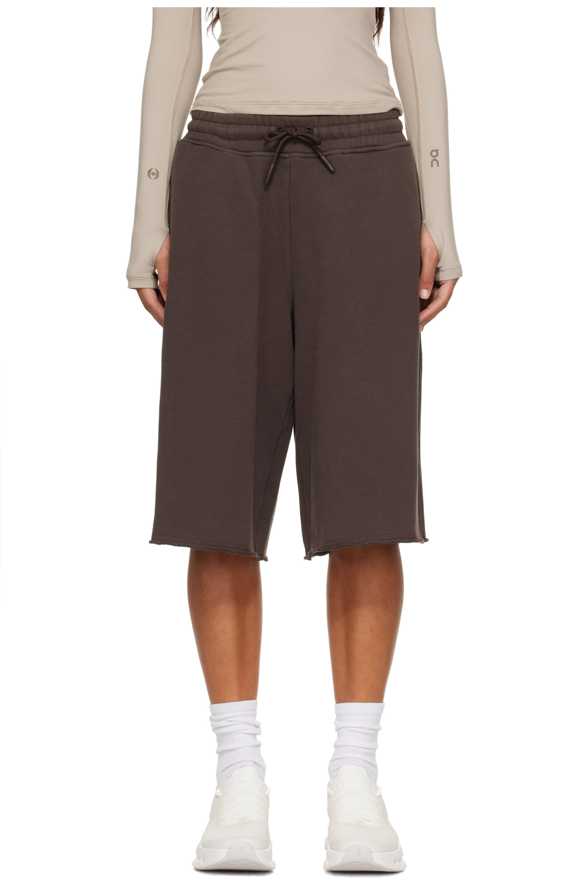 On - Brown FKA twigs Edition Club Collective Shorts