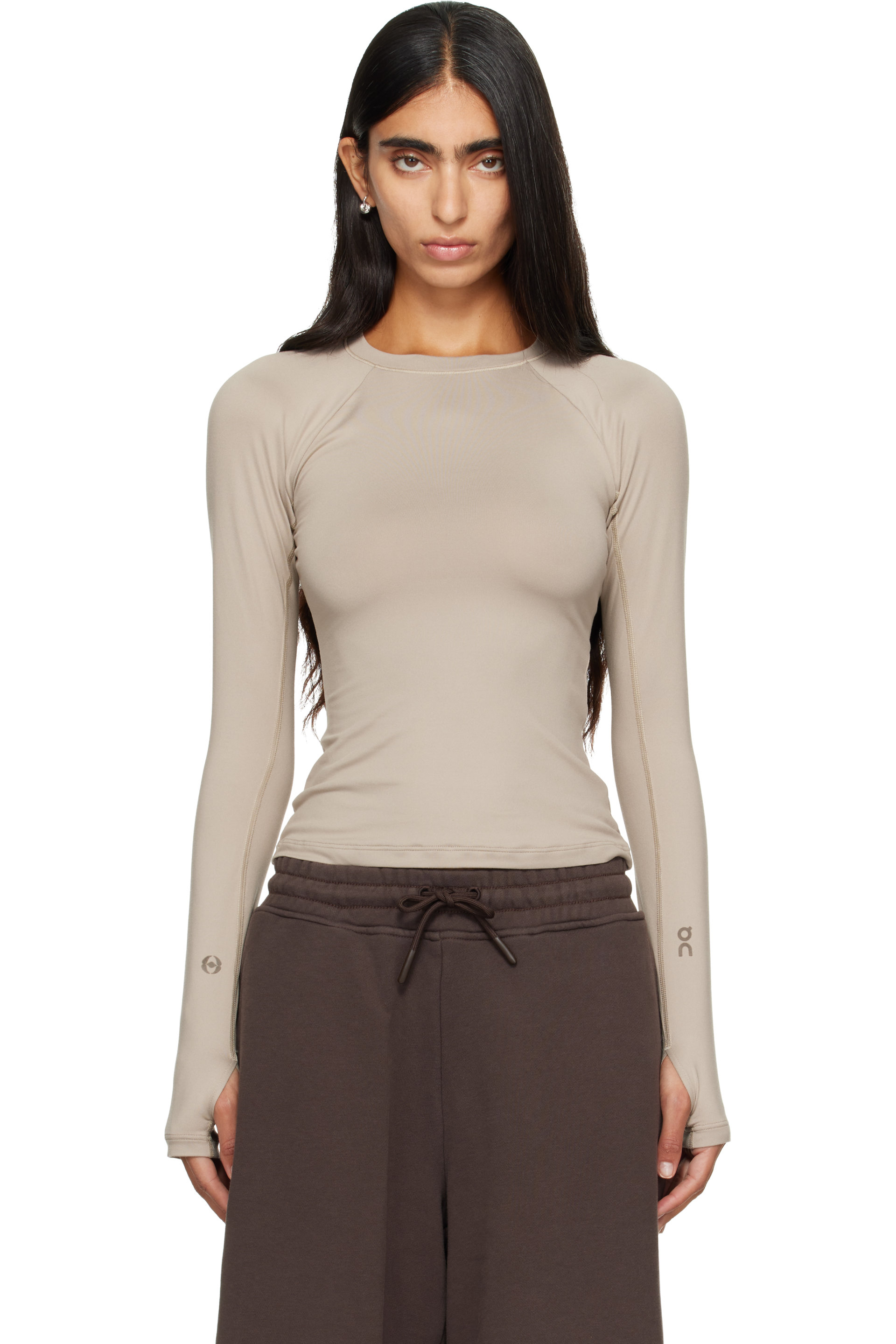 On - Beige FKA twigs Edition Studio Long T-shirt