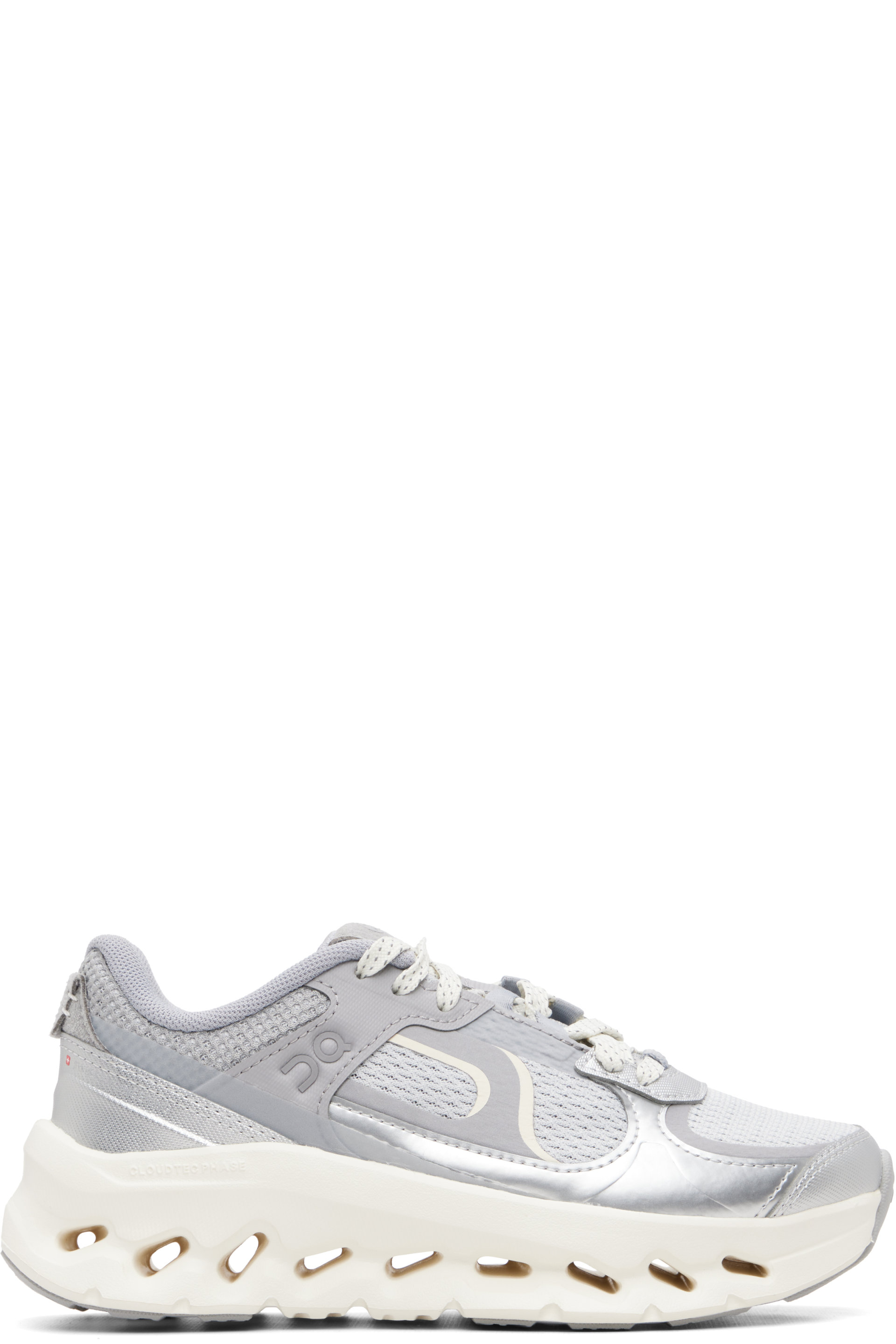 On - Gray Cloudtilt Arc Sneakers