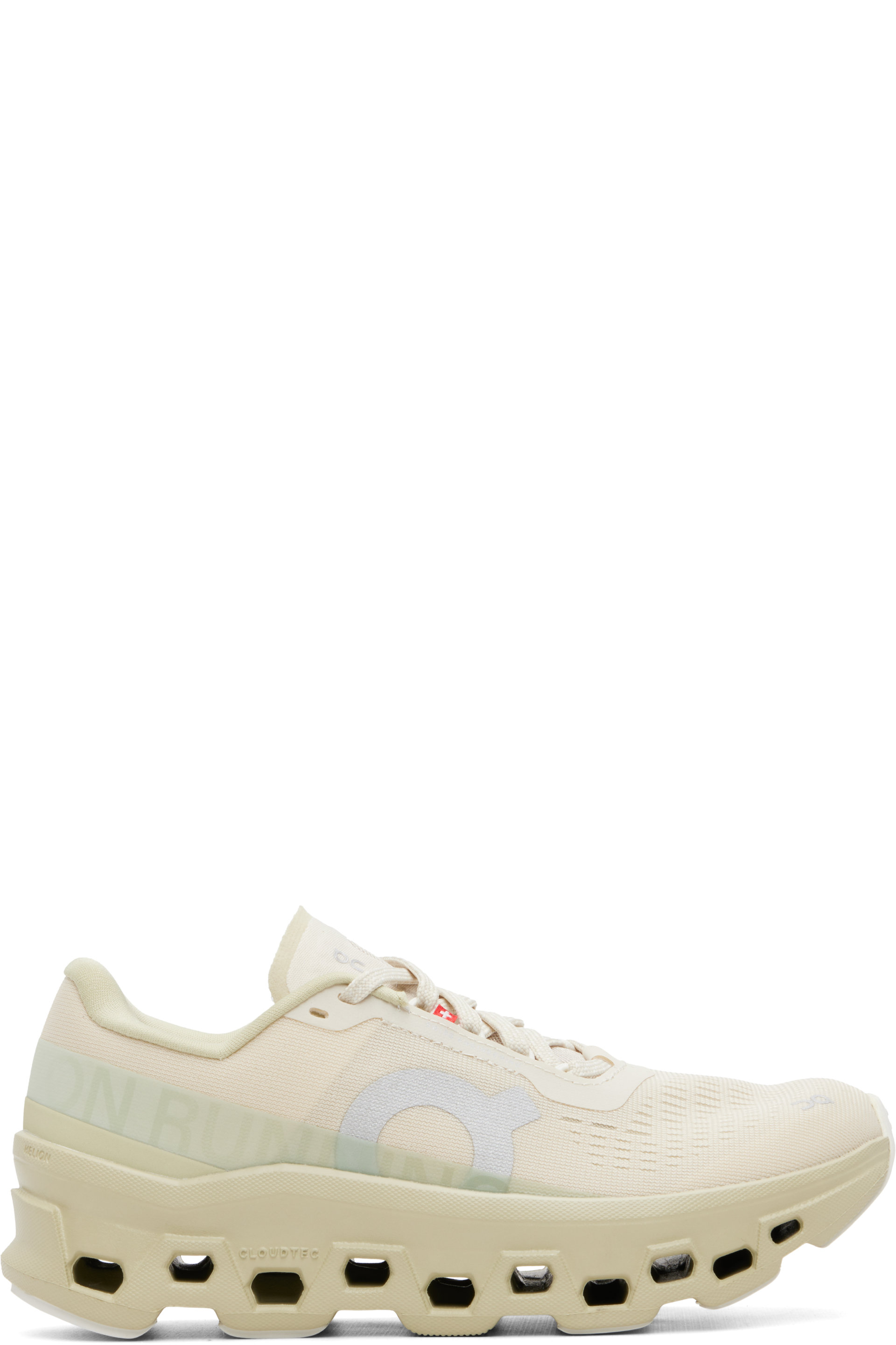 On - Yellow Cloudmonster 1 Sneakers