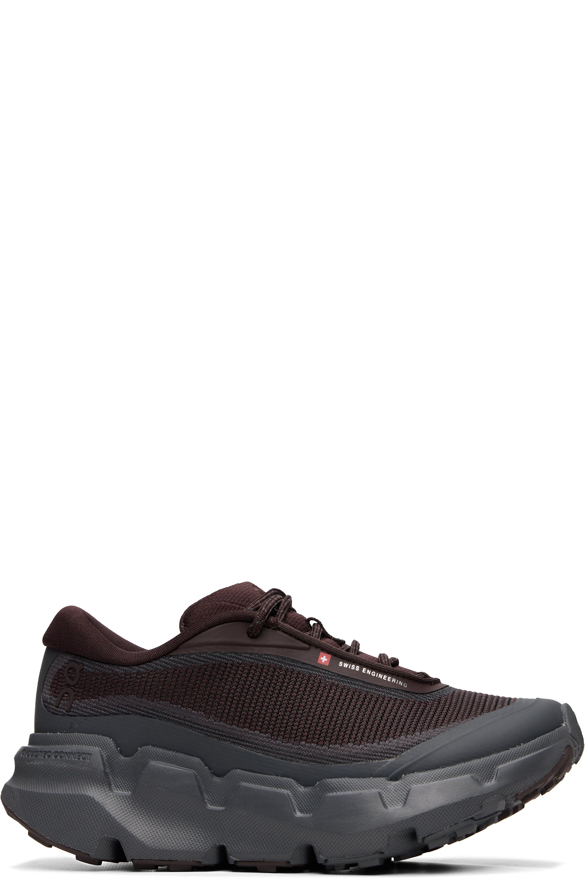 On - Burgundy & Black Cloudsoma Hike Sneakers