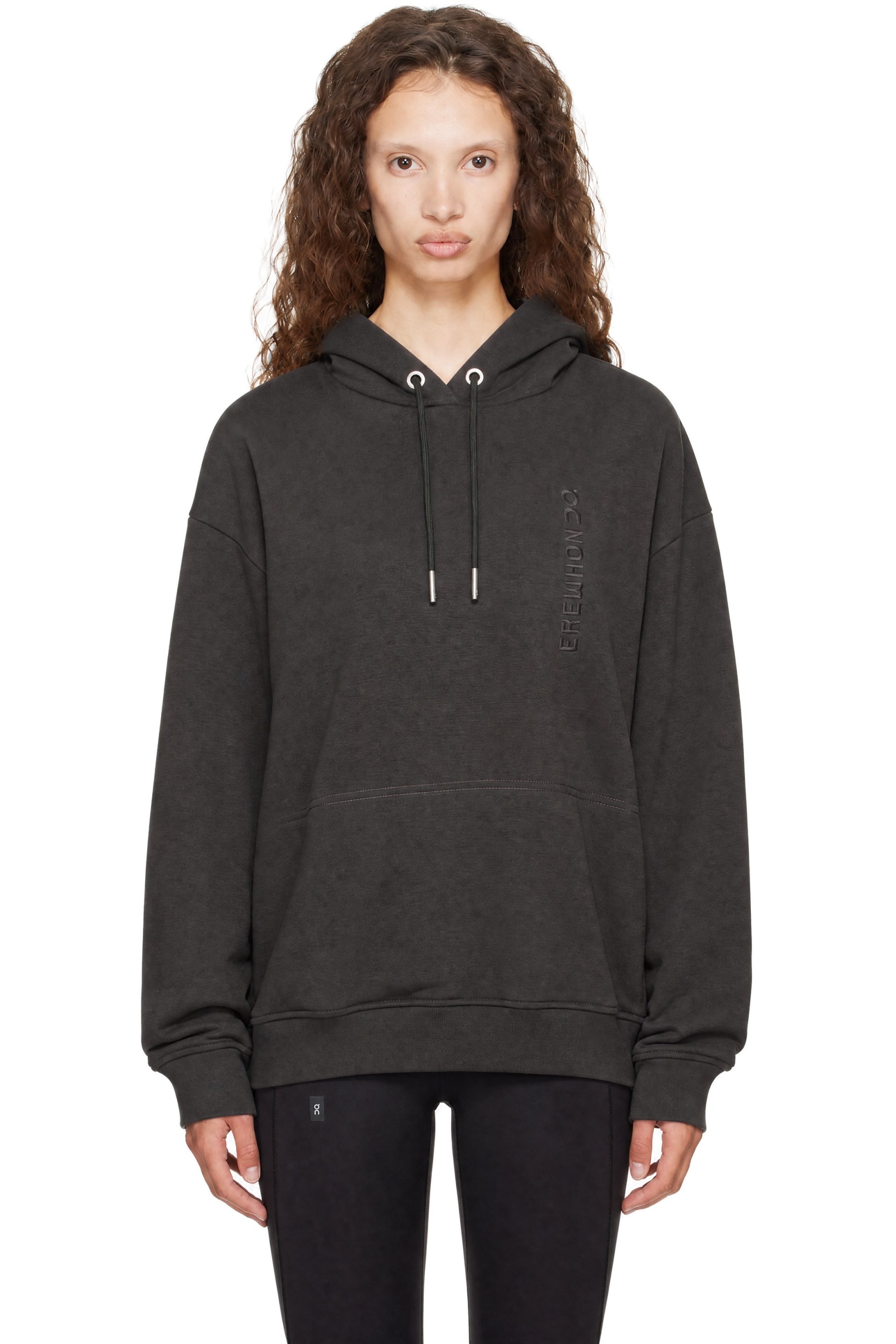 On - Pull à capuche Collective gris édition Erewhon