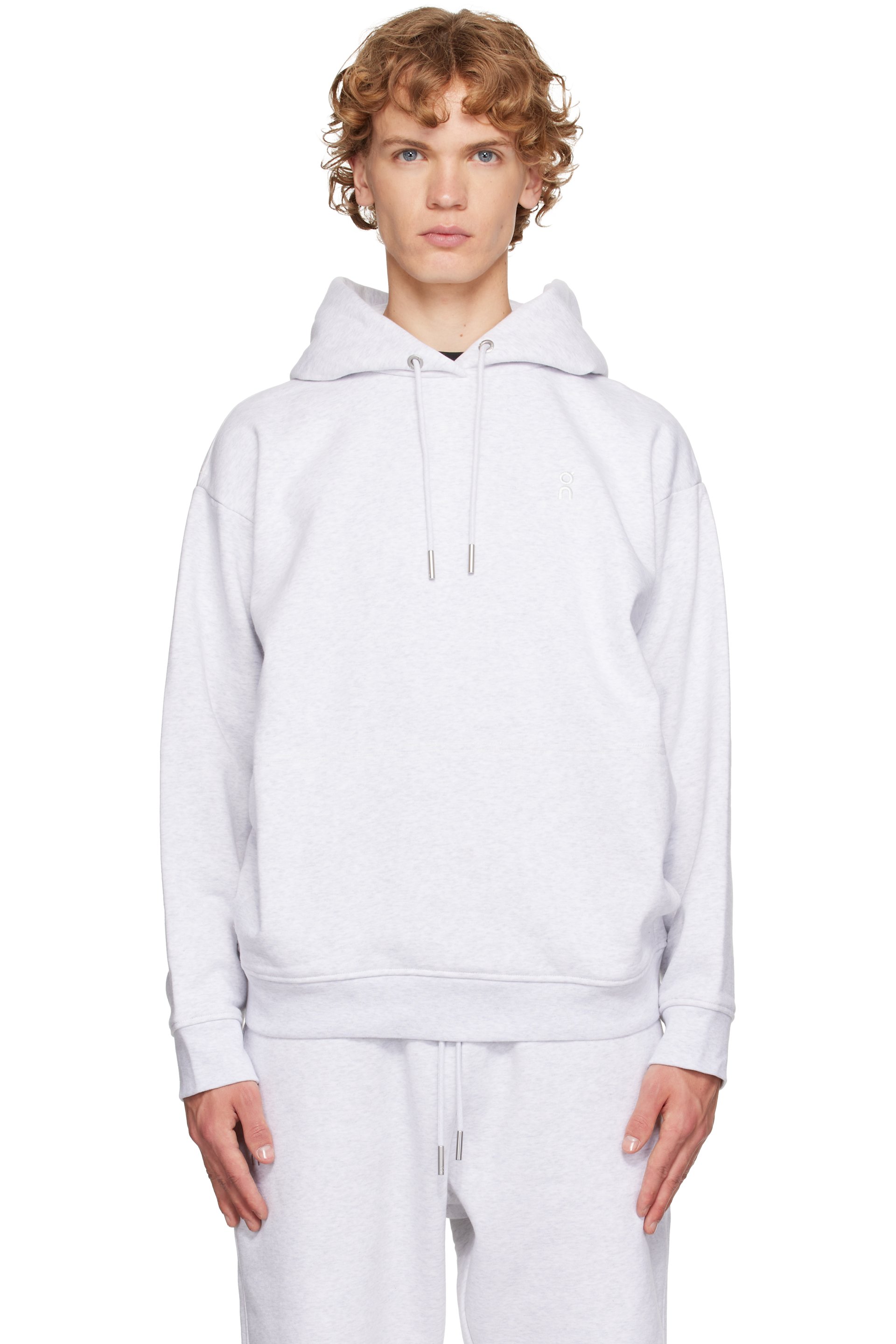 On - Gray 'Club Collective' Hoodie
