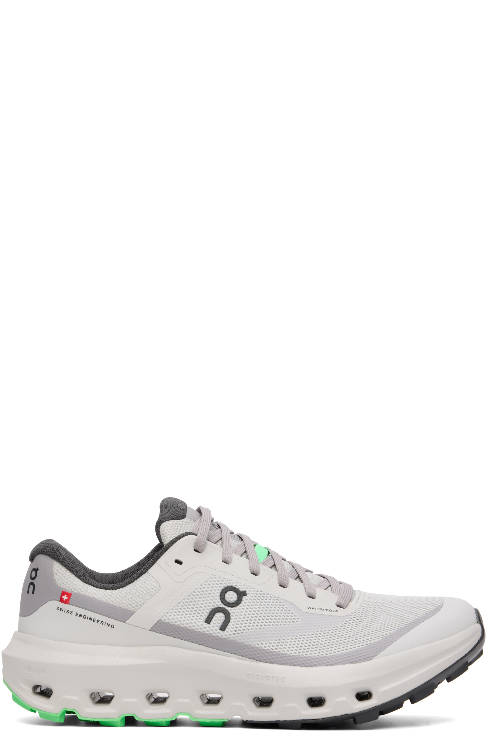 On - White Cloudvista 3 Waterproof Sneakers
