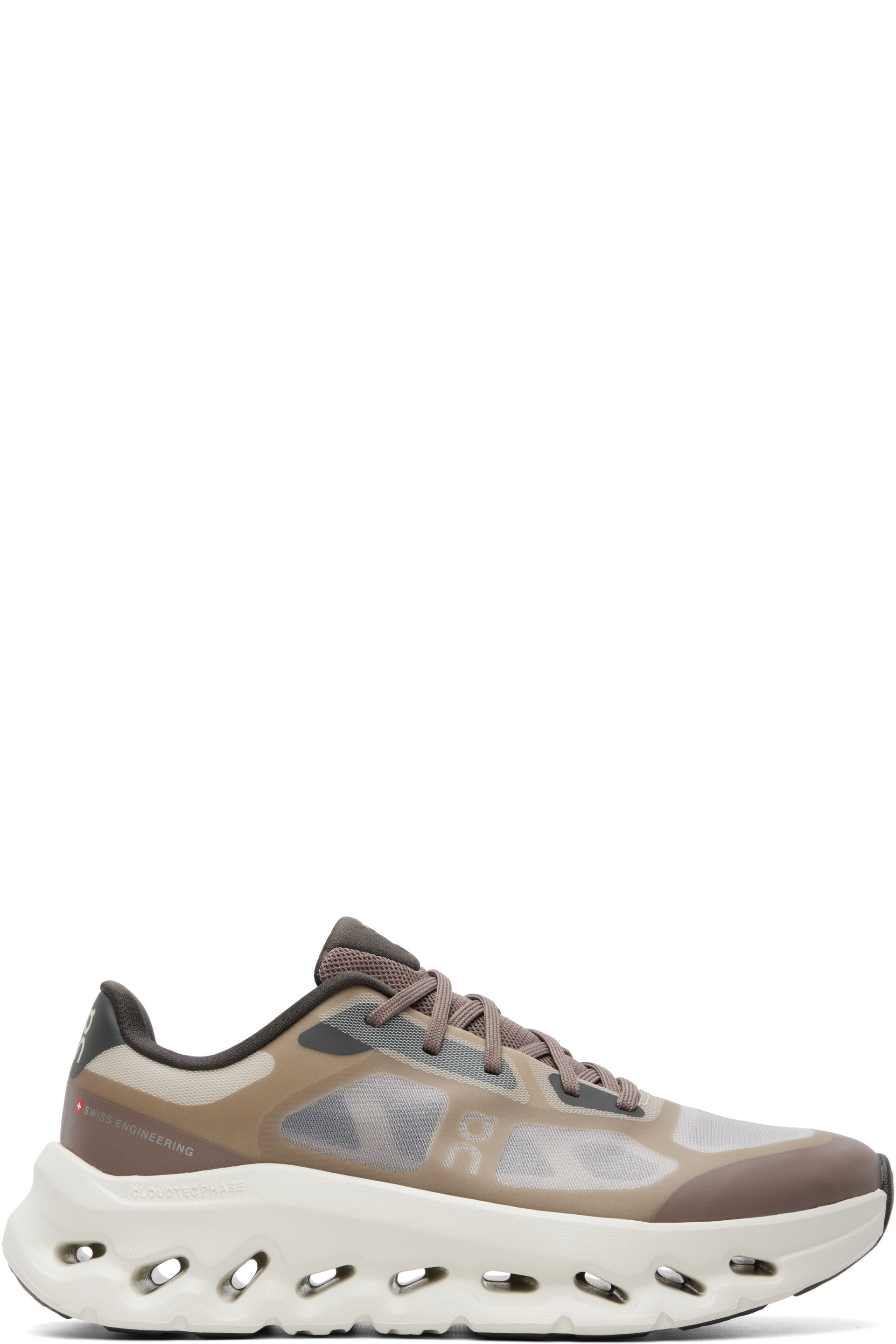 On - Brown Cloudtilt Remix Sneakers