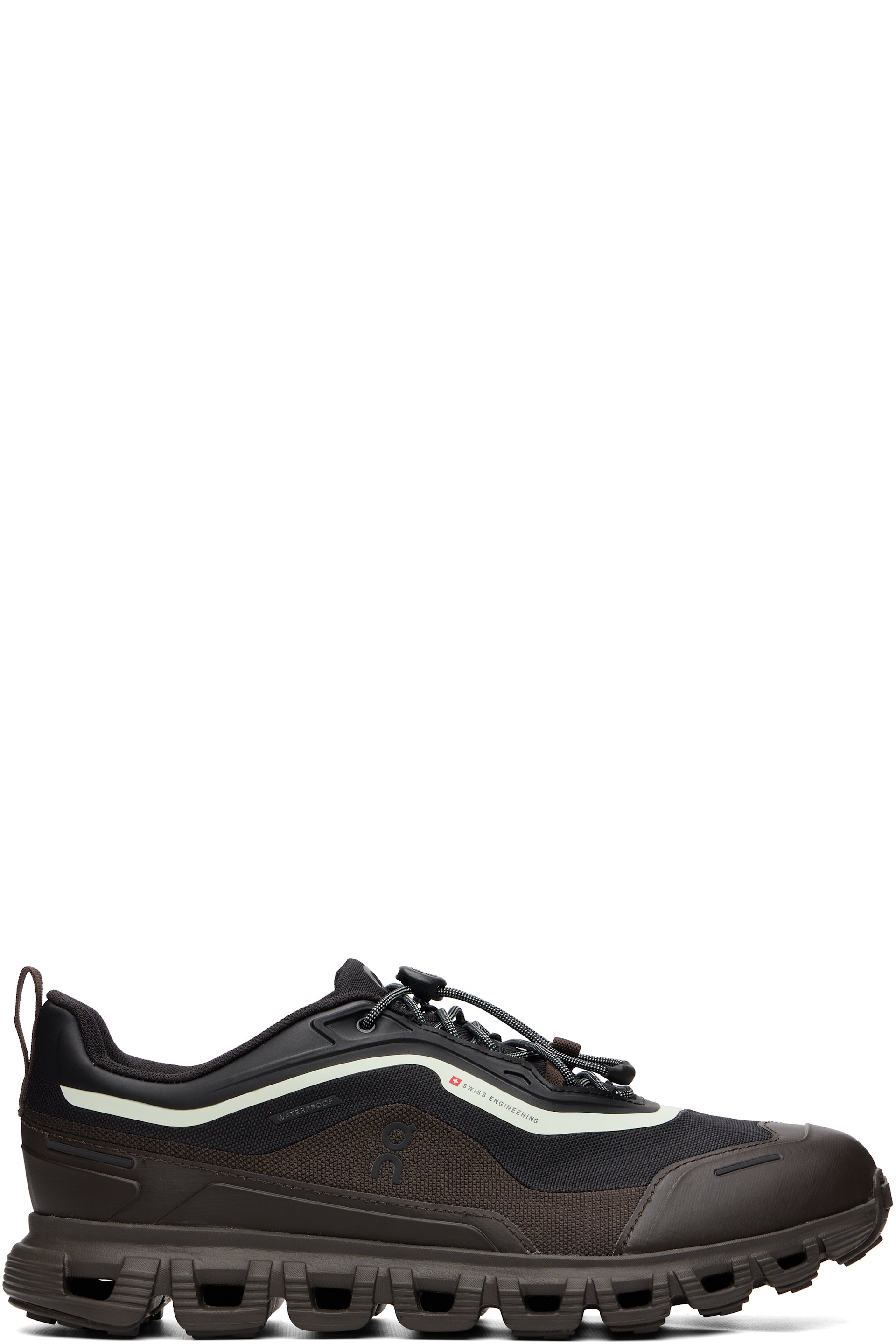 On - Brown & Black Cloud 6 Geo Waterproof Sneakers