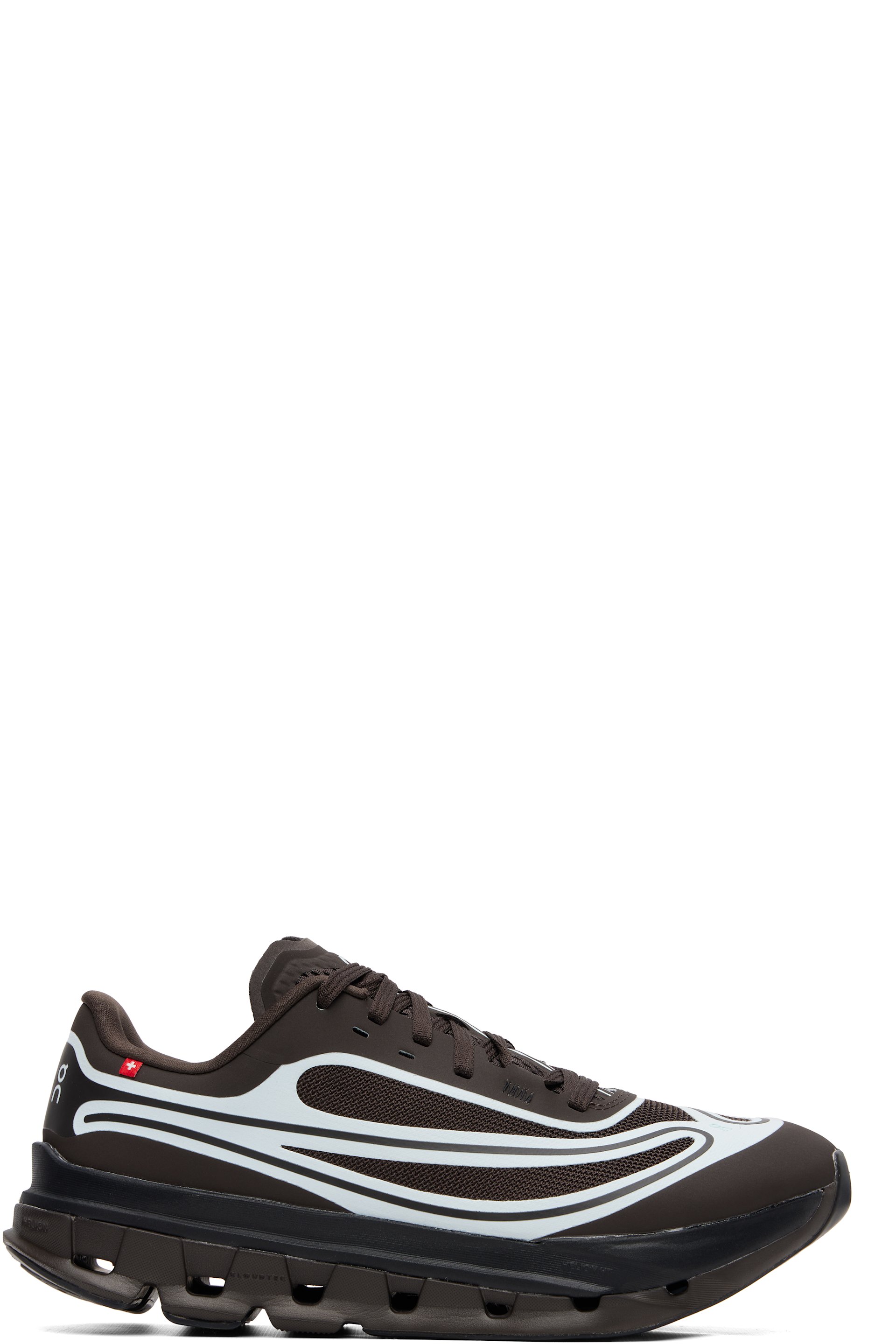 On - Brown & Blue Cloudflow 5 AD Sneakers
