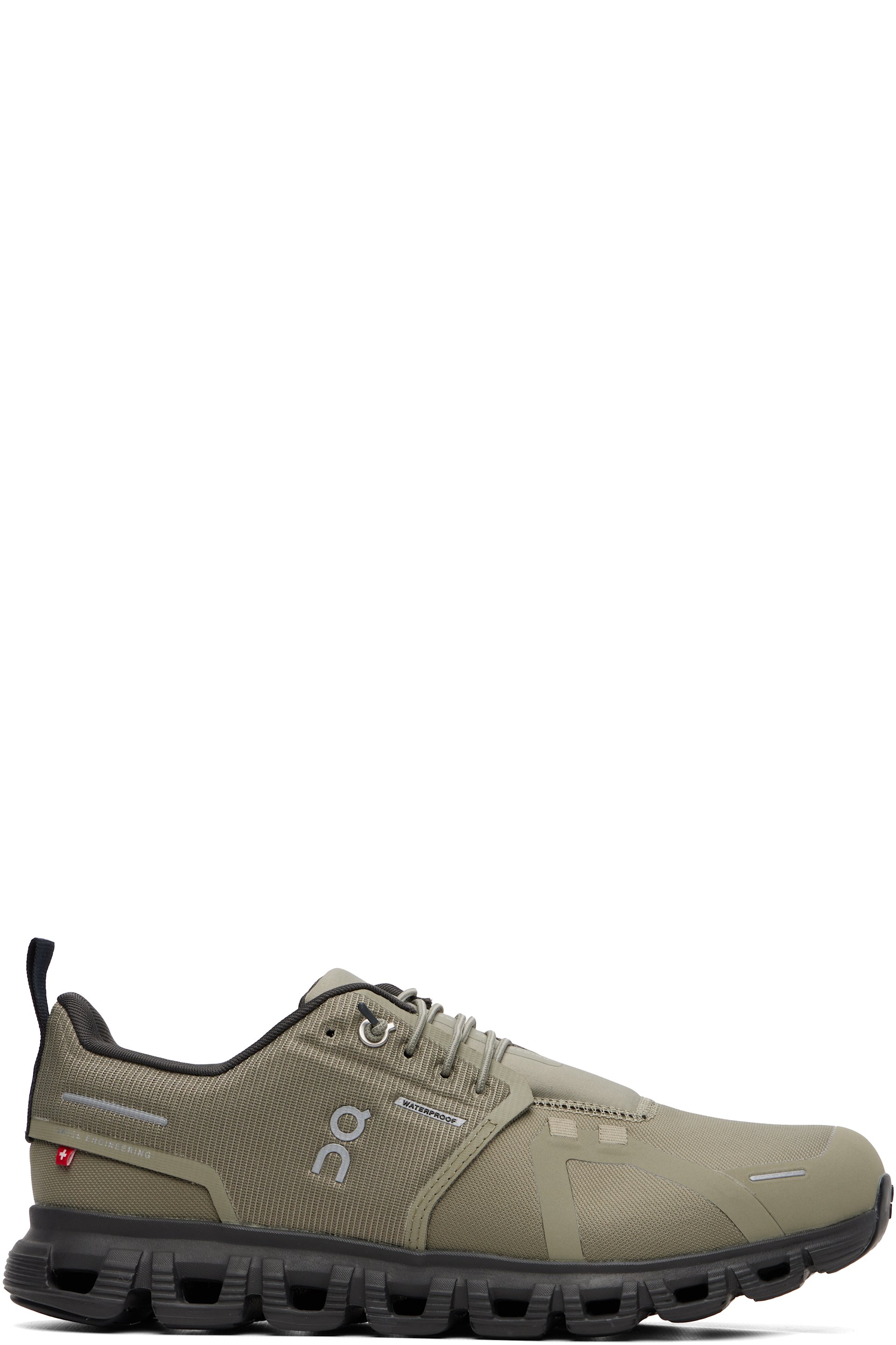 On - Khaki Cloud 6 WP Sneakers