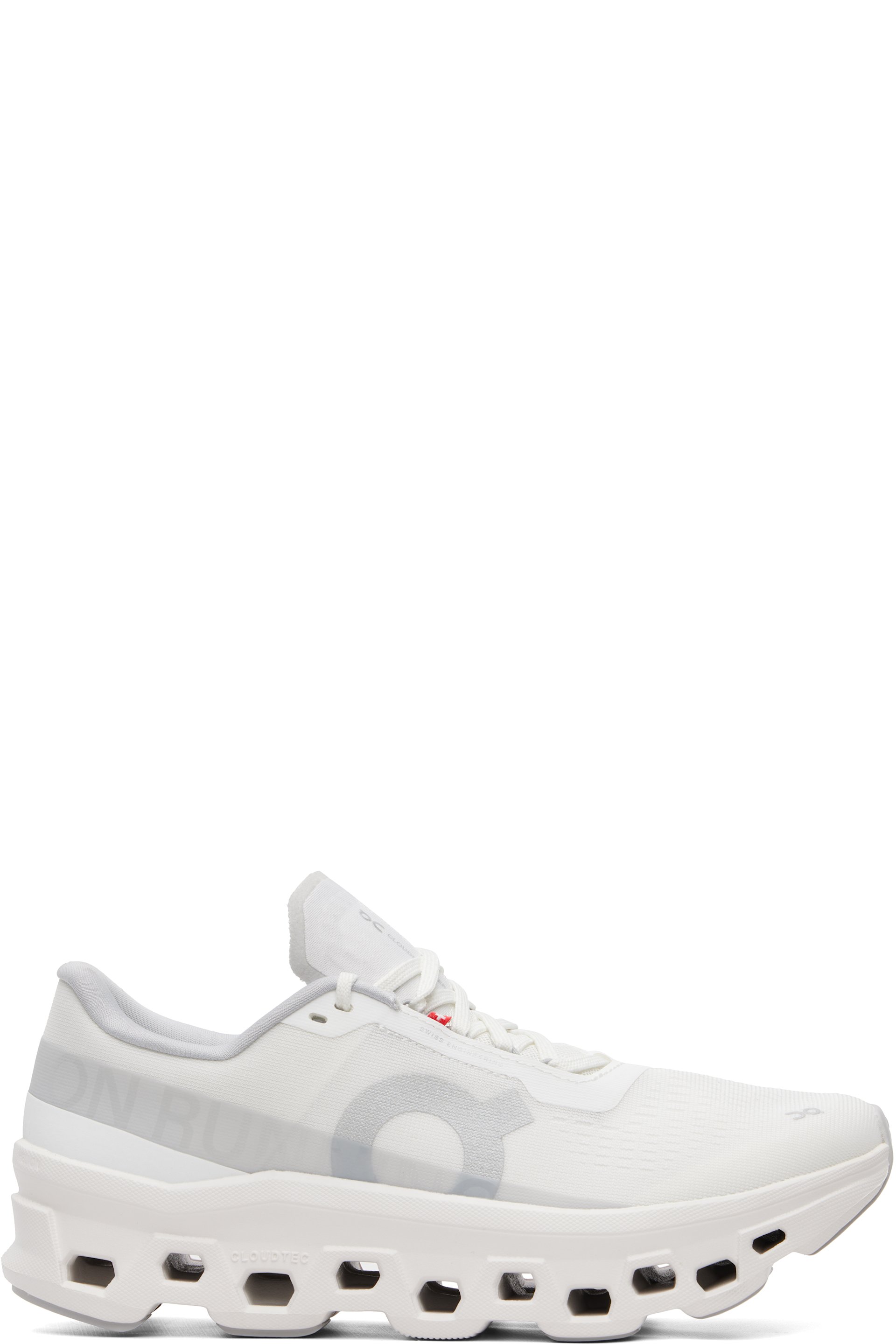 On - White Cloudmonster 1 Sneakers