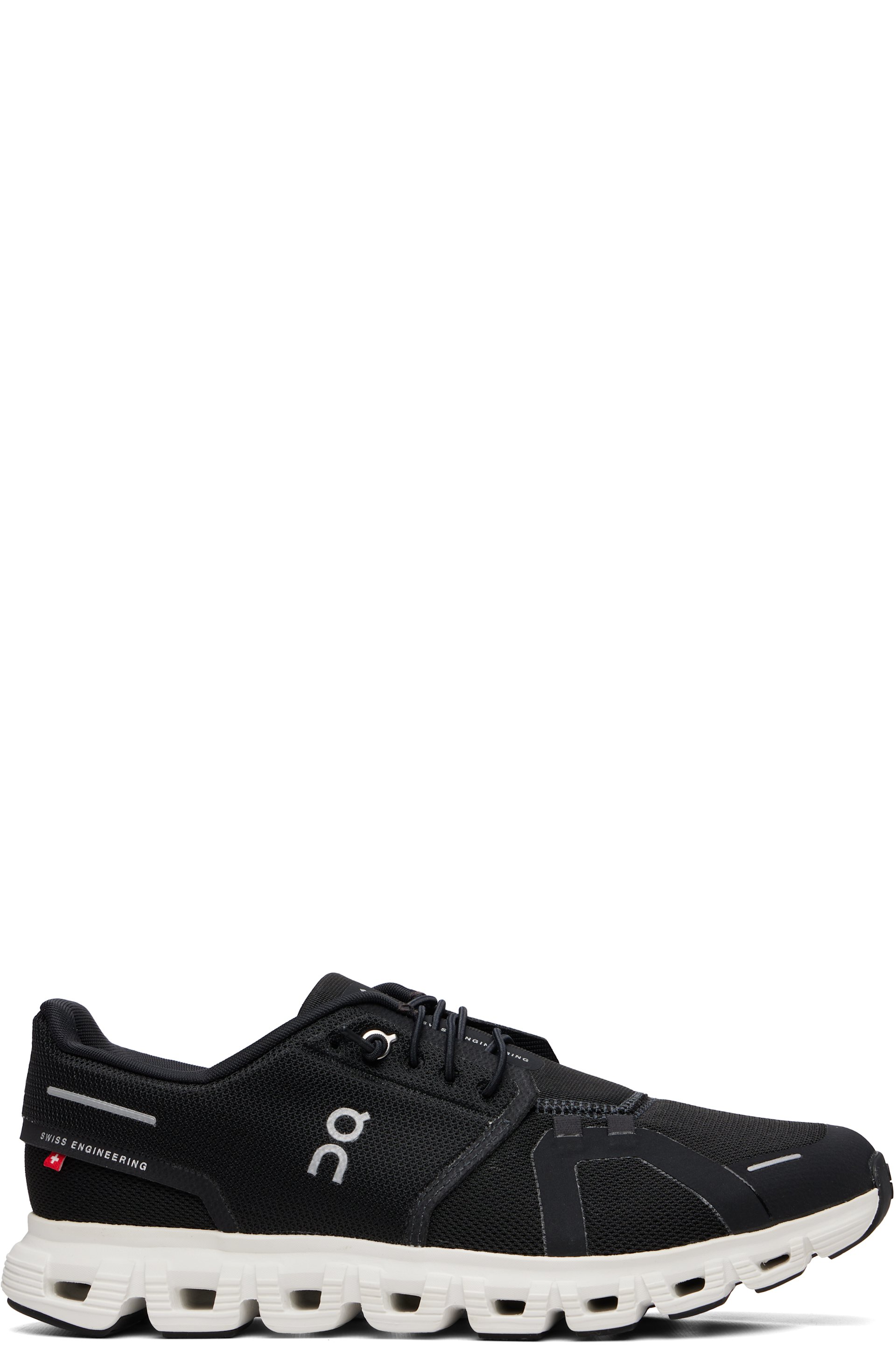 On - Black & White Cloud 6 Sneakers