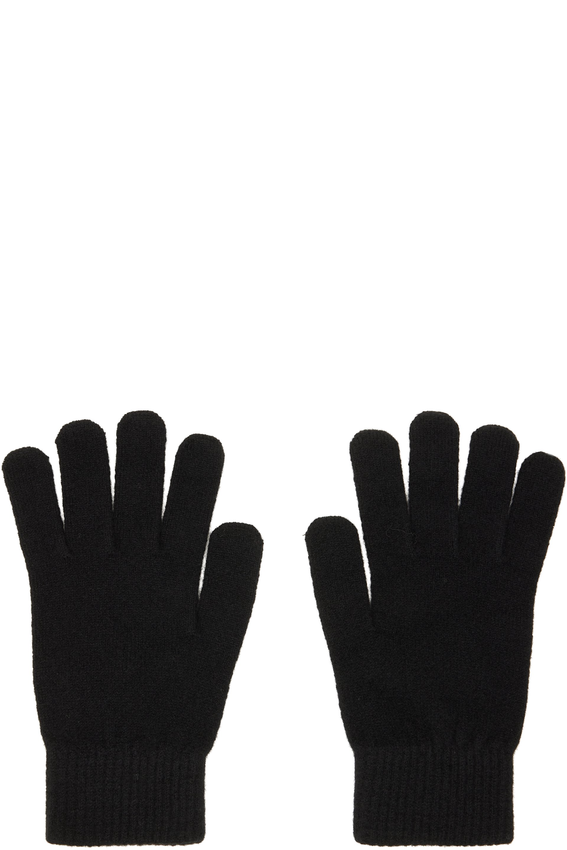 Yves Salomon - Black Cashmere Gloves