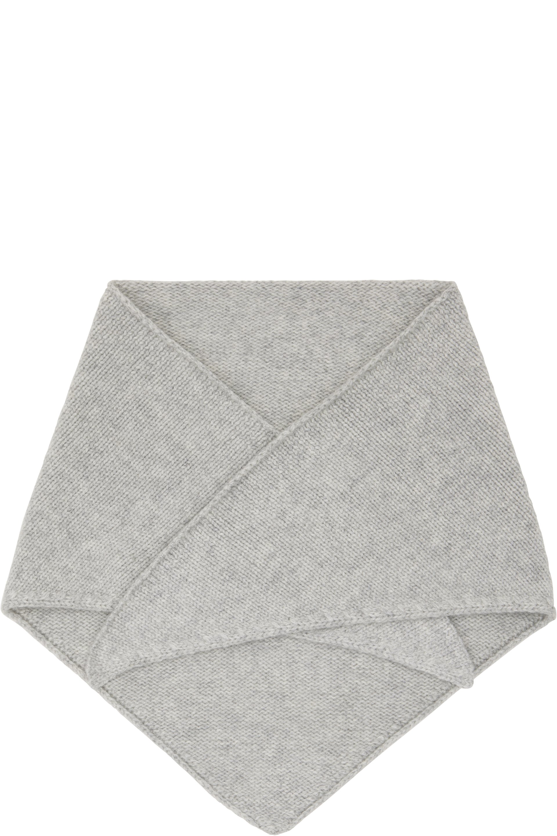Yves Salomon - Gray Bandana Scarf