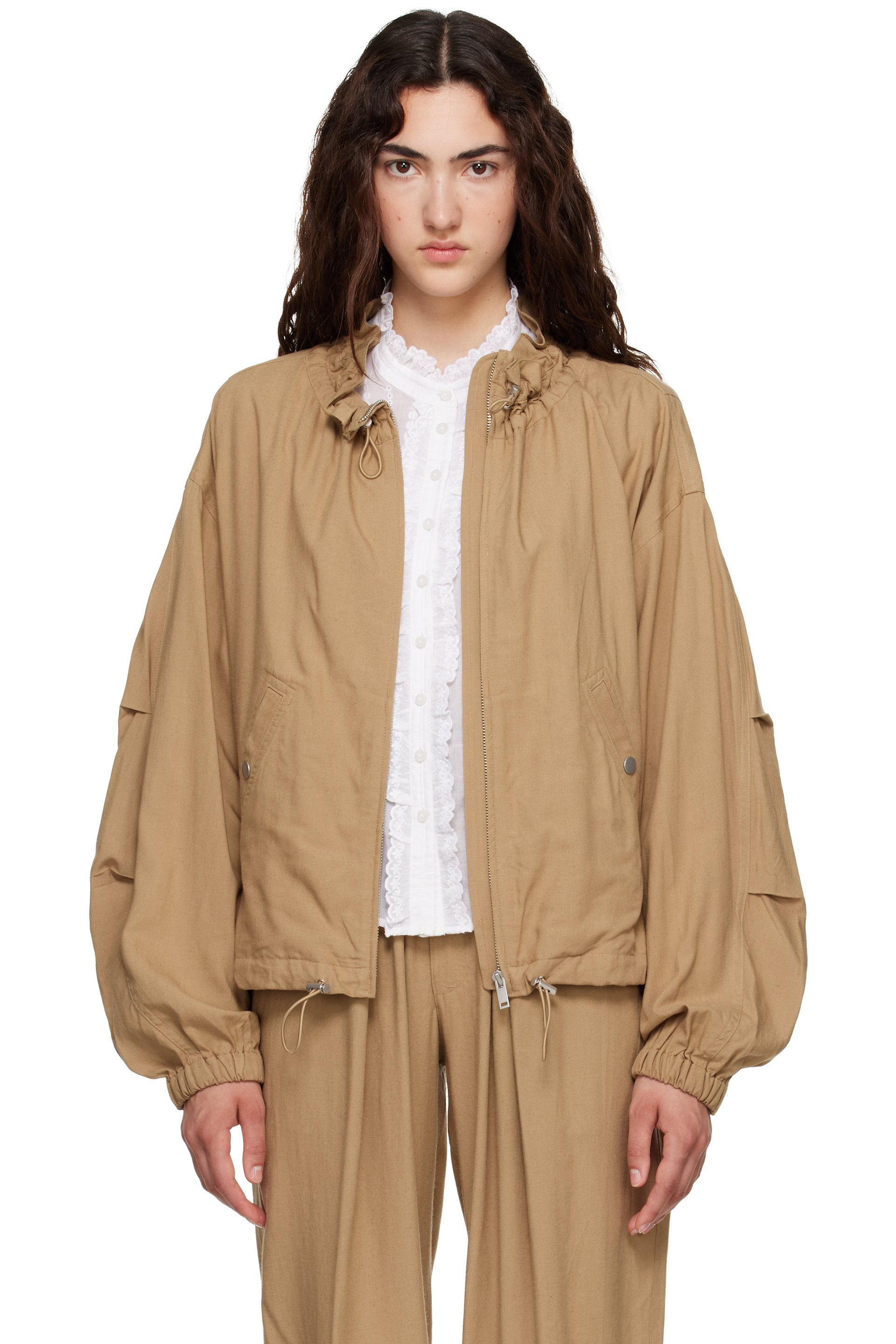 Isabel Marant Etoile - Khaki Plume Jacket