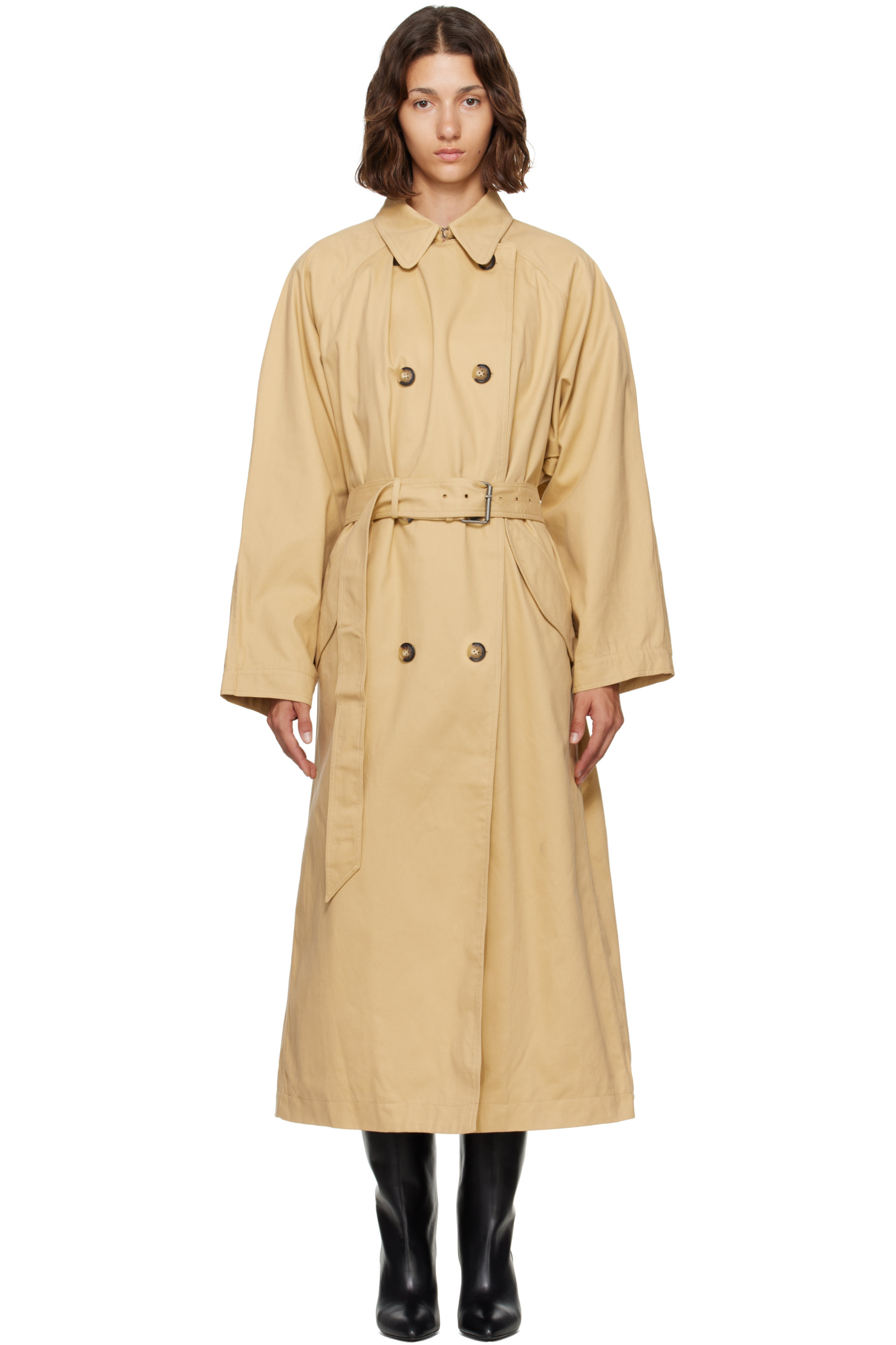 Isabel Marant Etoile - Beige Cacilda Trench Coat