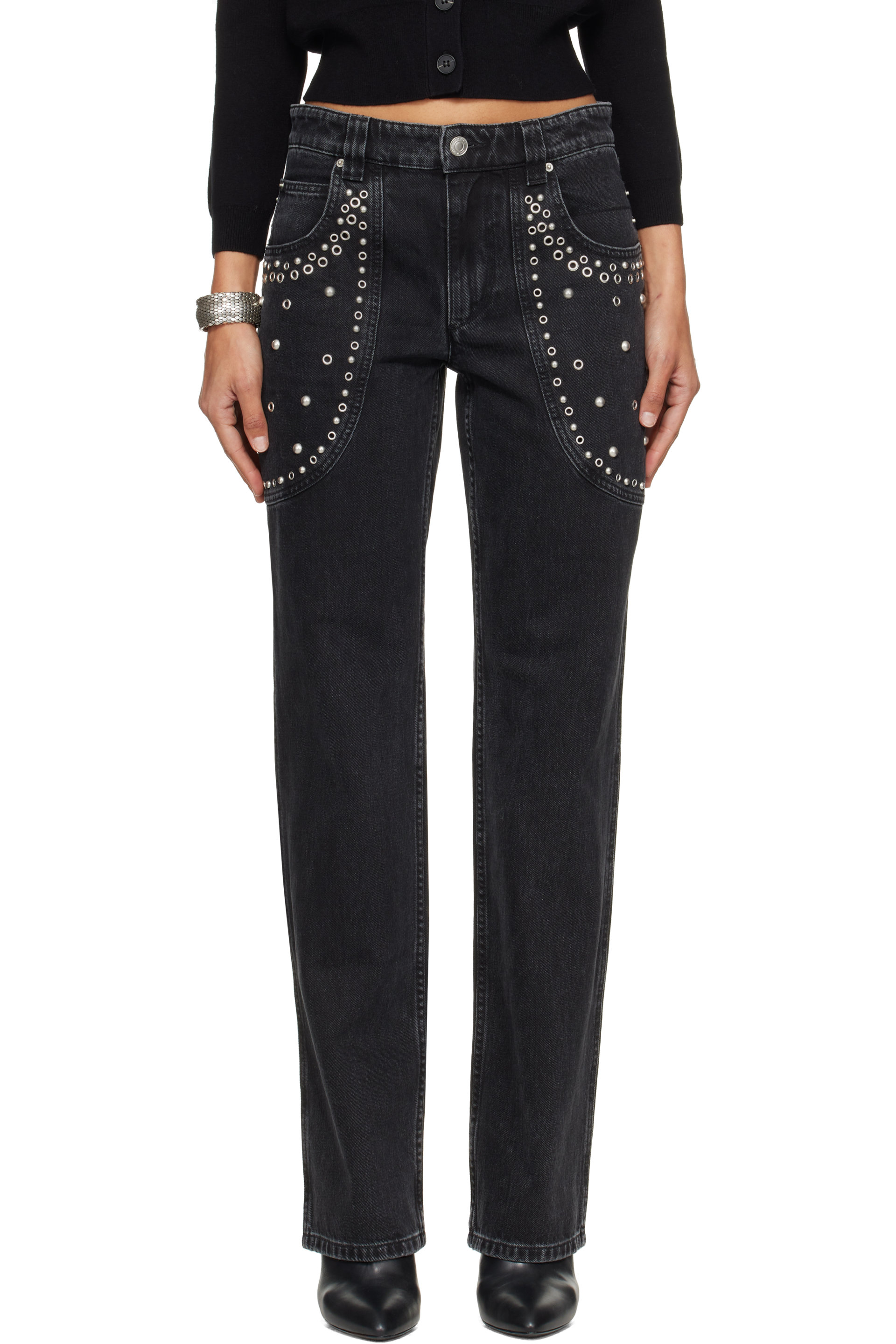 Isabel Marant Etoile - Black Silka Jeans