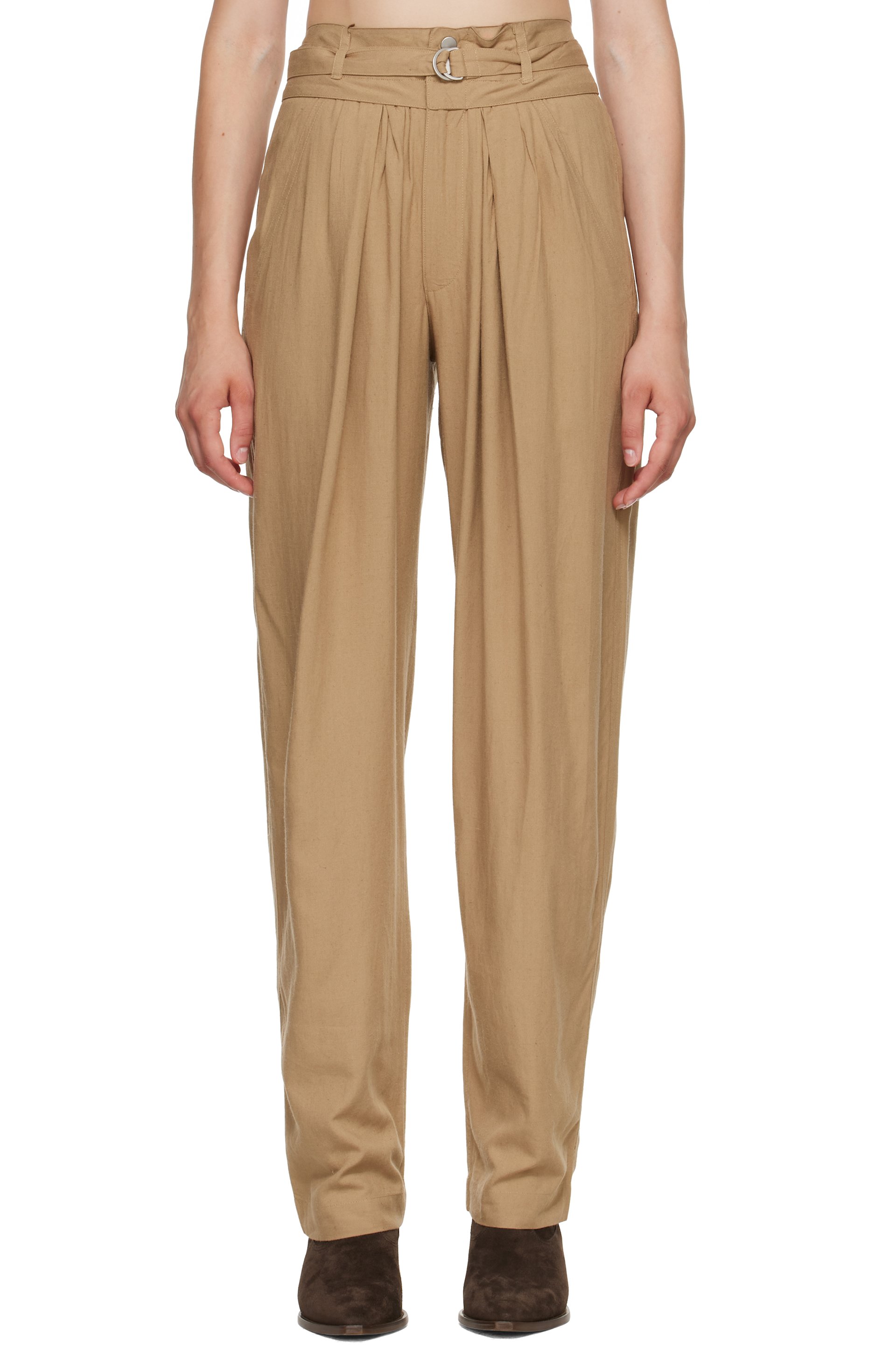 Isabel Marant Etoile - 黄褐色 Celia 长裤