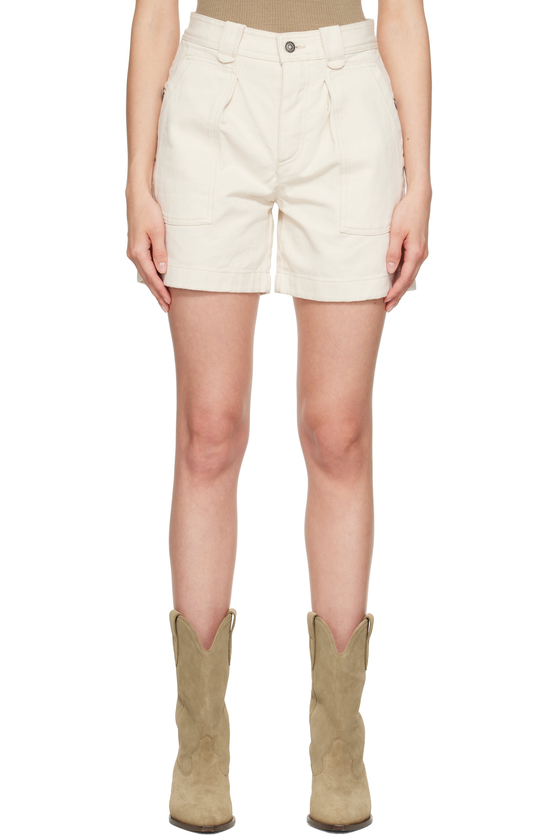 Isabel Marant Etoile - Off-White Eveja Shorts