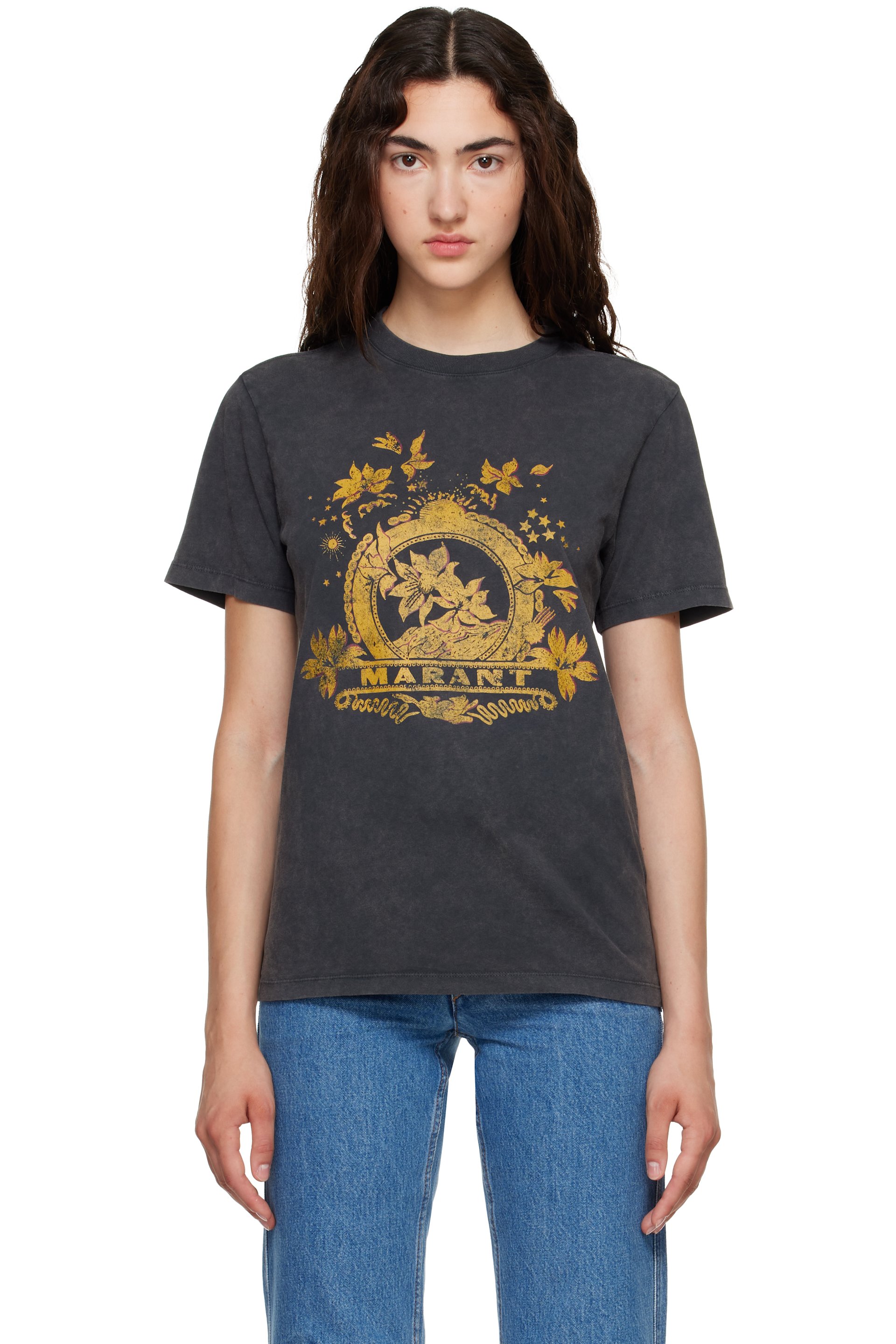 Isabel Marant Etoile - Black Zewel T-shirt