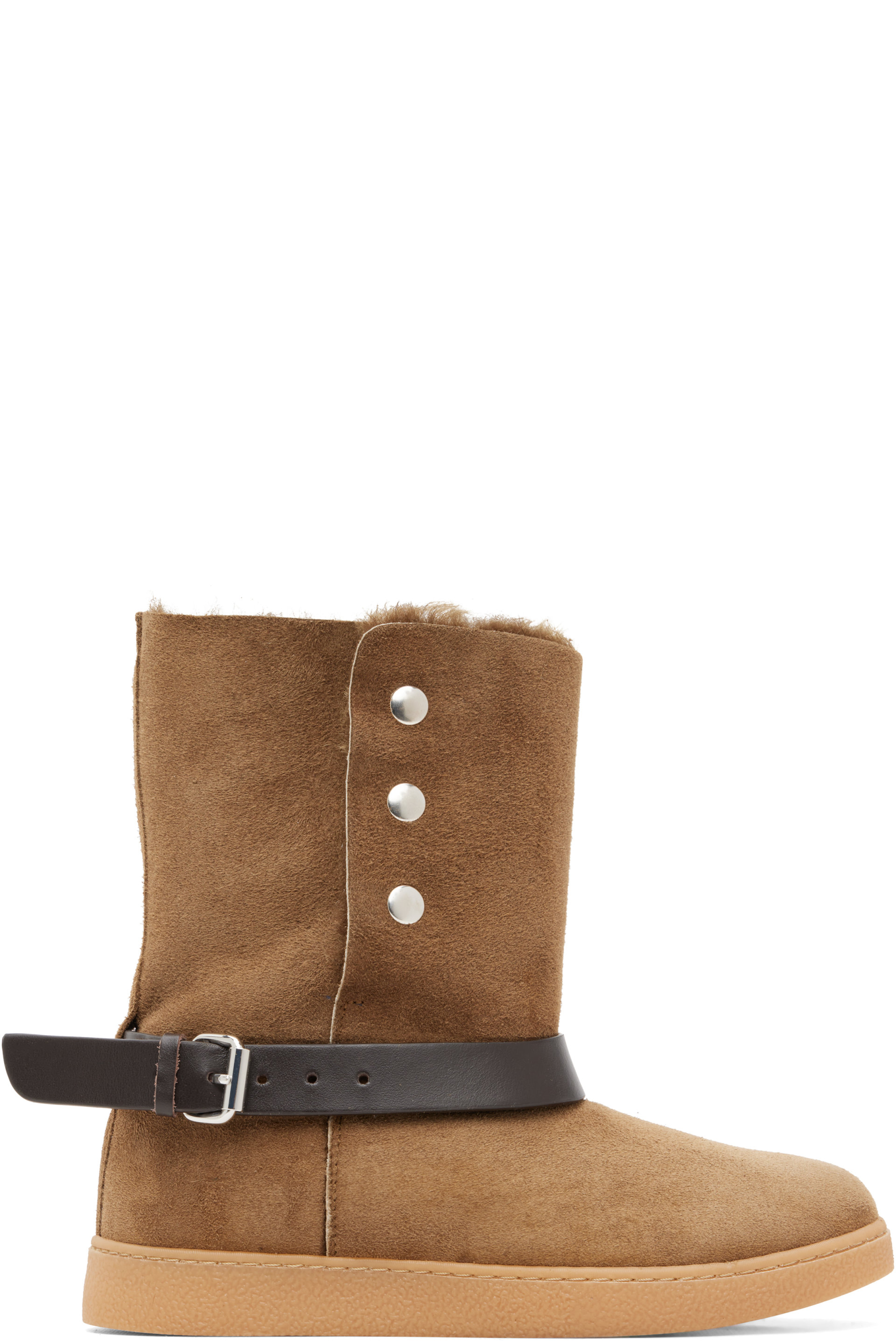 Isabel Marant - Bottines Nolyz brunes
