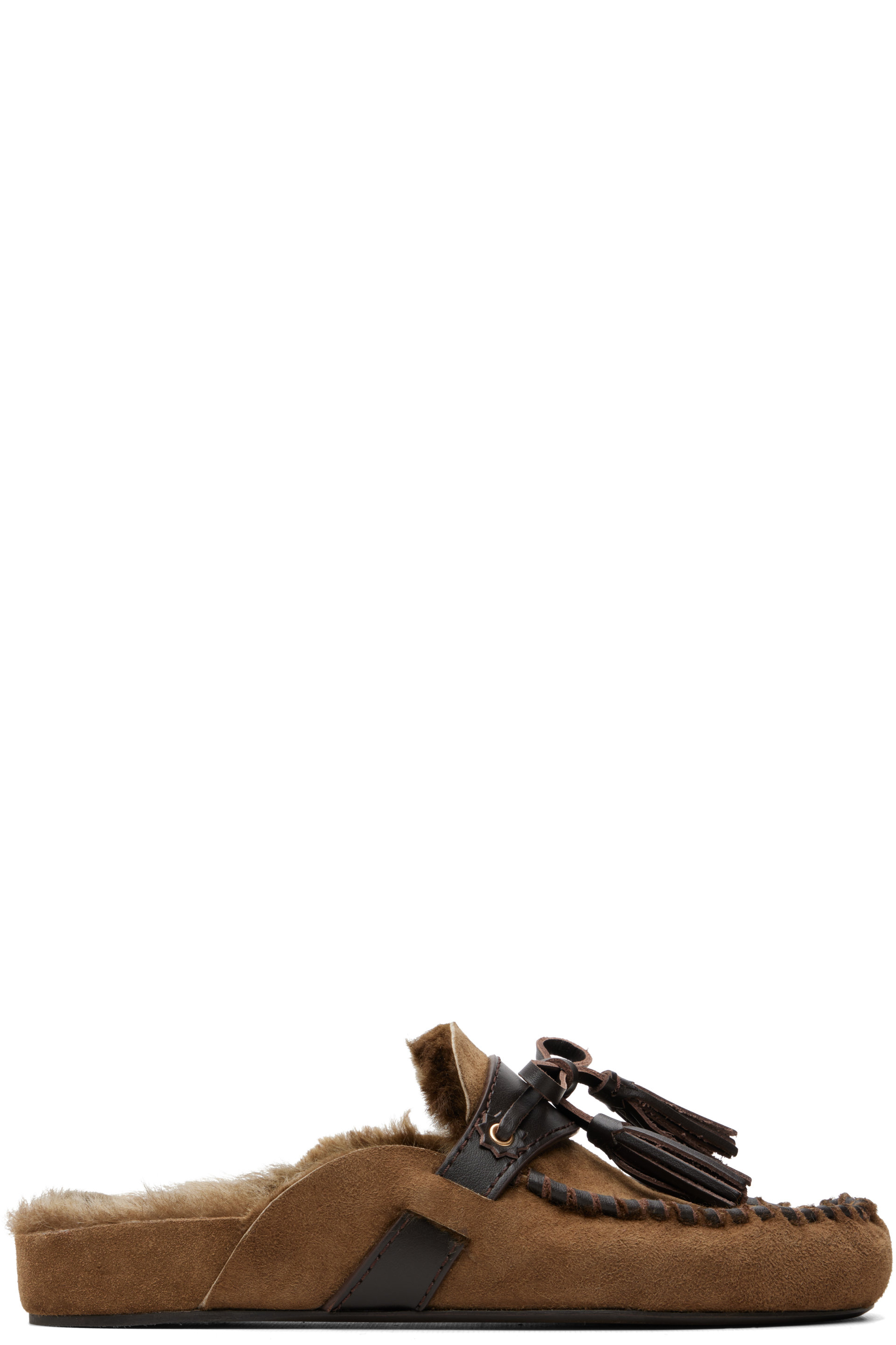 Isabel Marant - Flâneurs de style mule Malvin brunes
