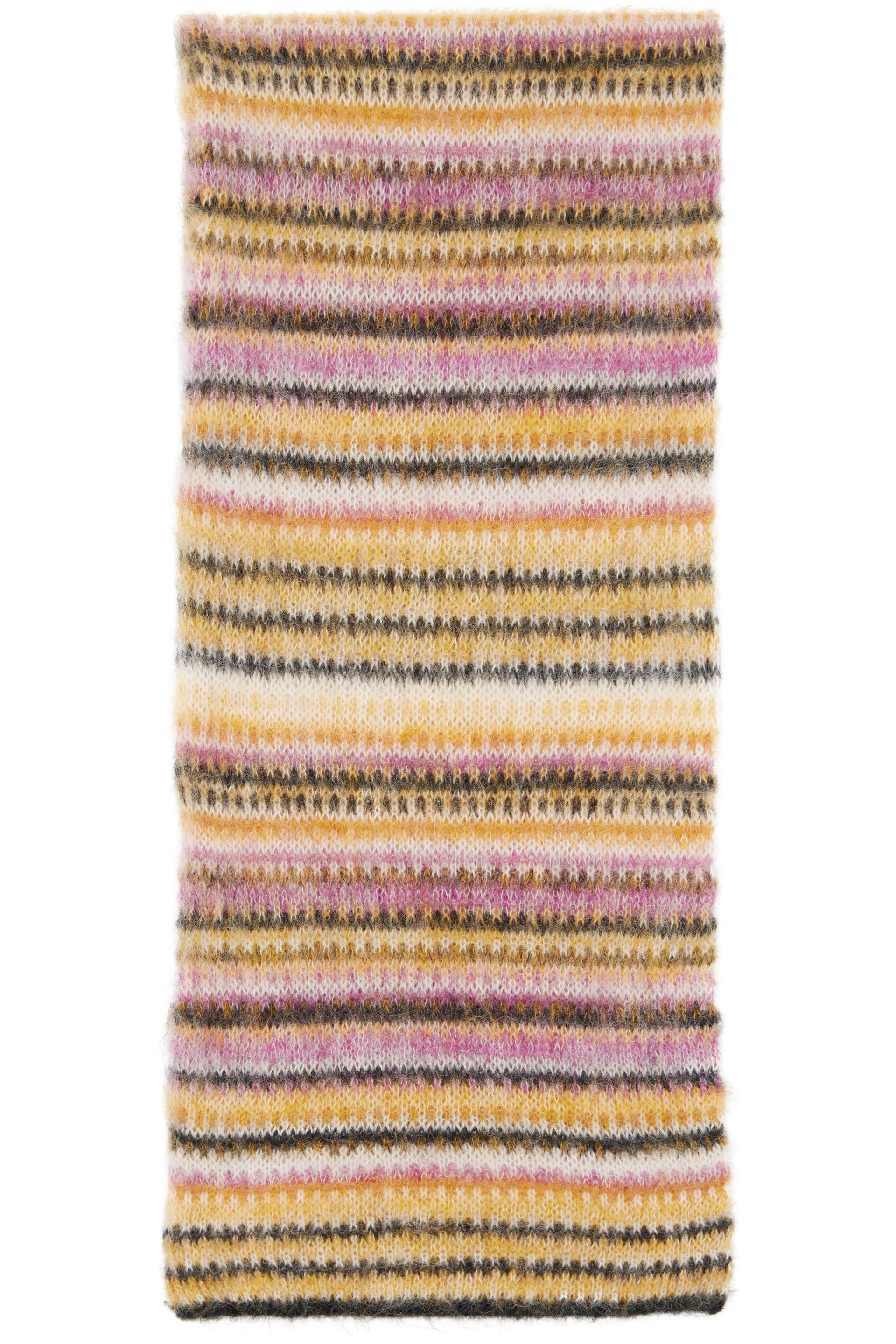 Isabel Marant - Yellow Mouna Mohair Scarf