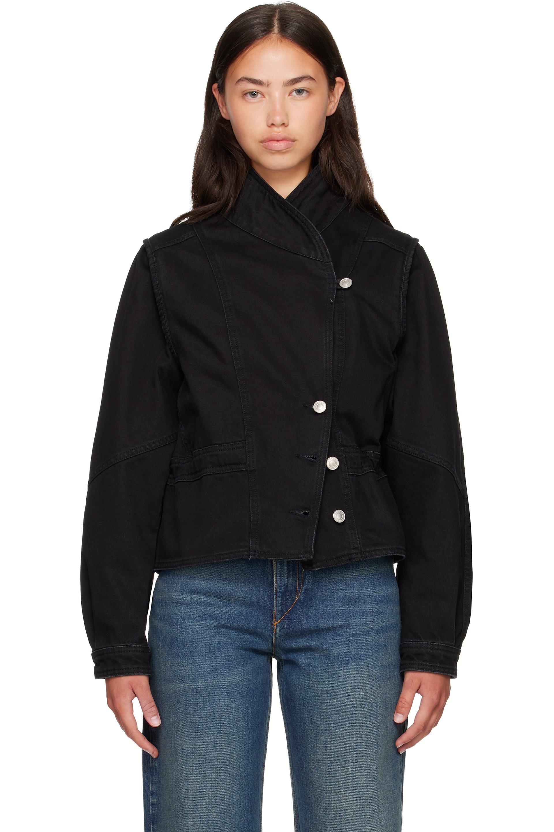 Isabel Marant - Black Dolie Denim Jacket
