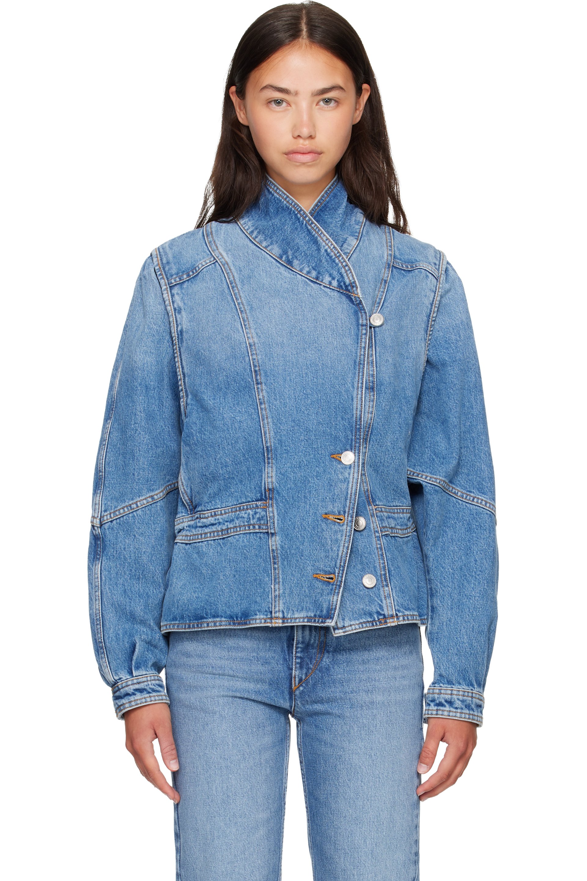 Isabel Marant - Blue Dolie Denim Jacket