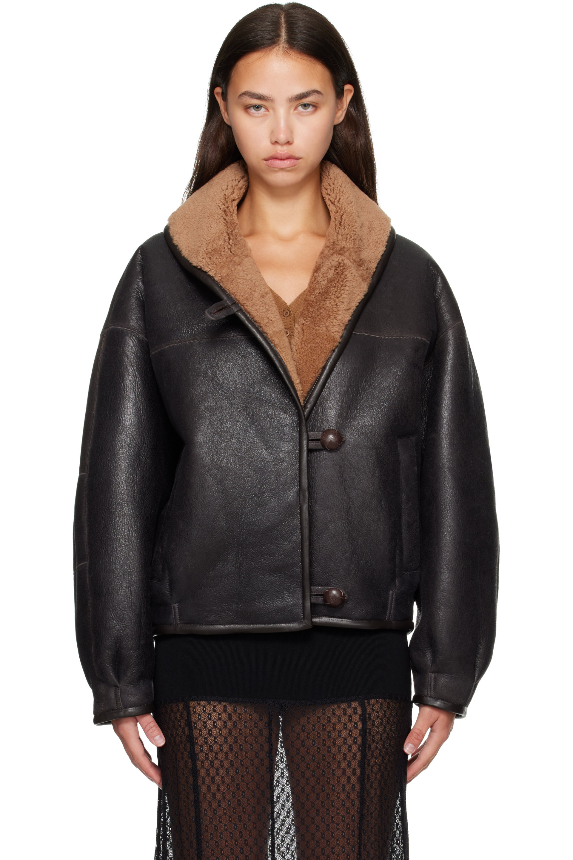 Isabel Marant - Brown Charina Shearling Coat