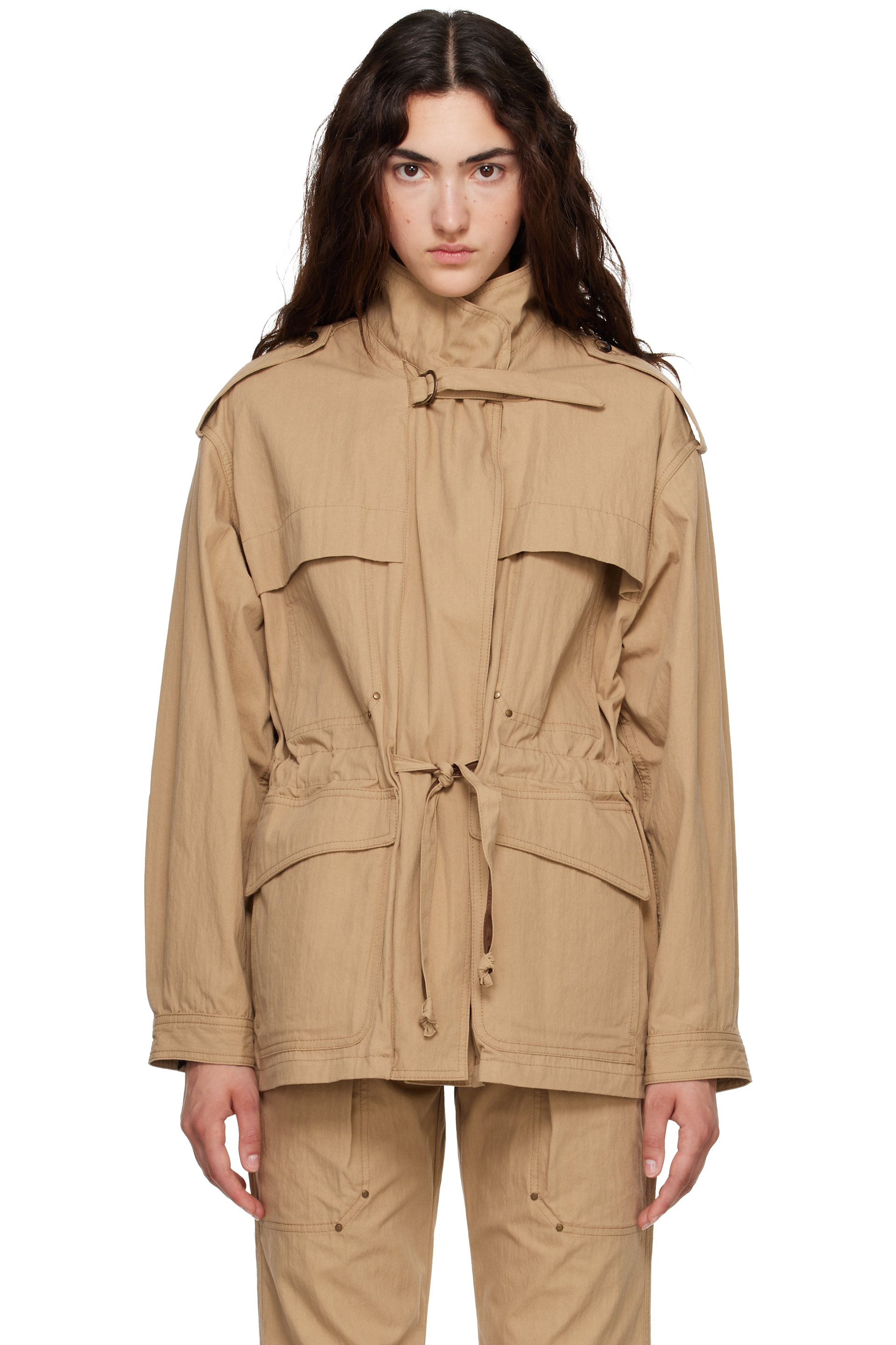 Isabel Marant - ベージュ Adelys ジャケット