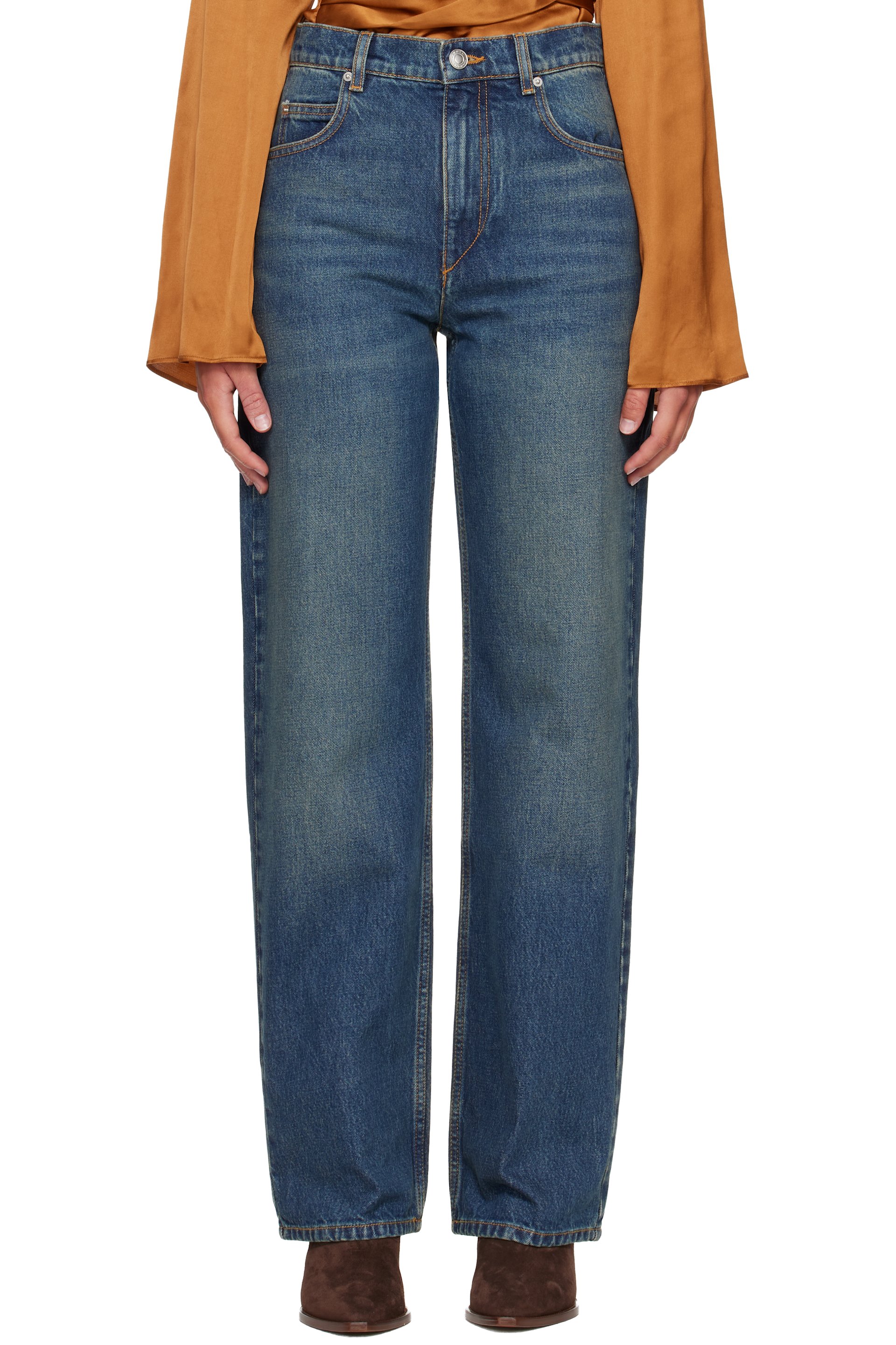 Isabel Marant - Navy Dromie Jeans