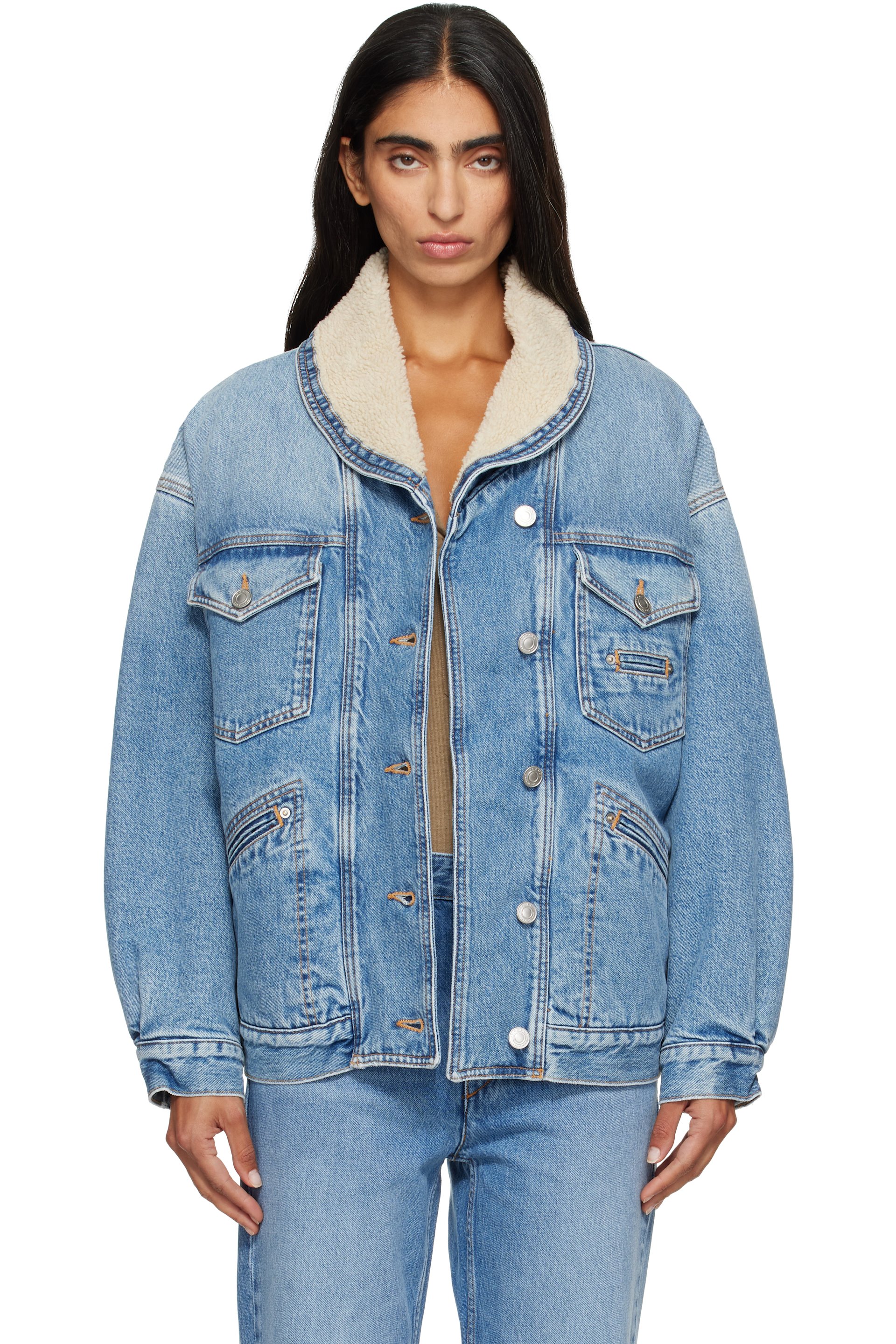 Isabel Marant - Blue Pimia Denim Jacket