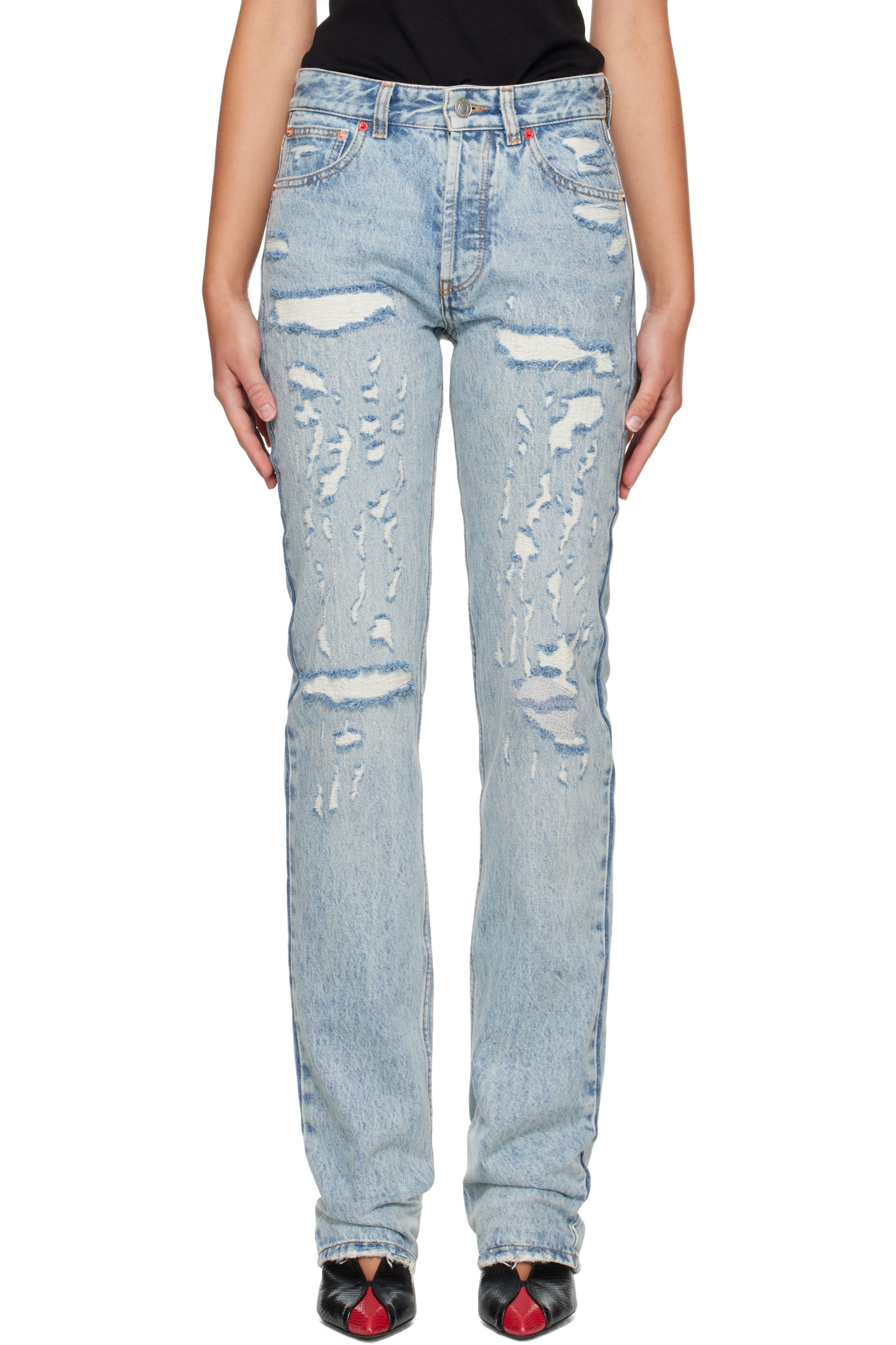 Isabel Marant - Blue Daya Long Jeans