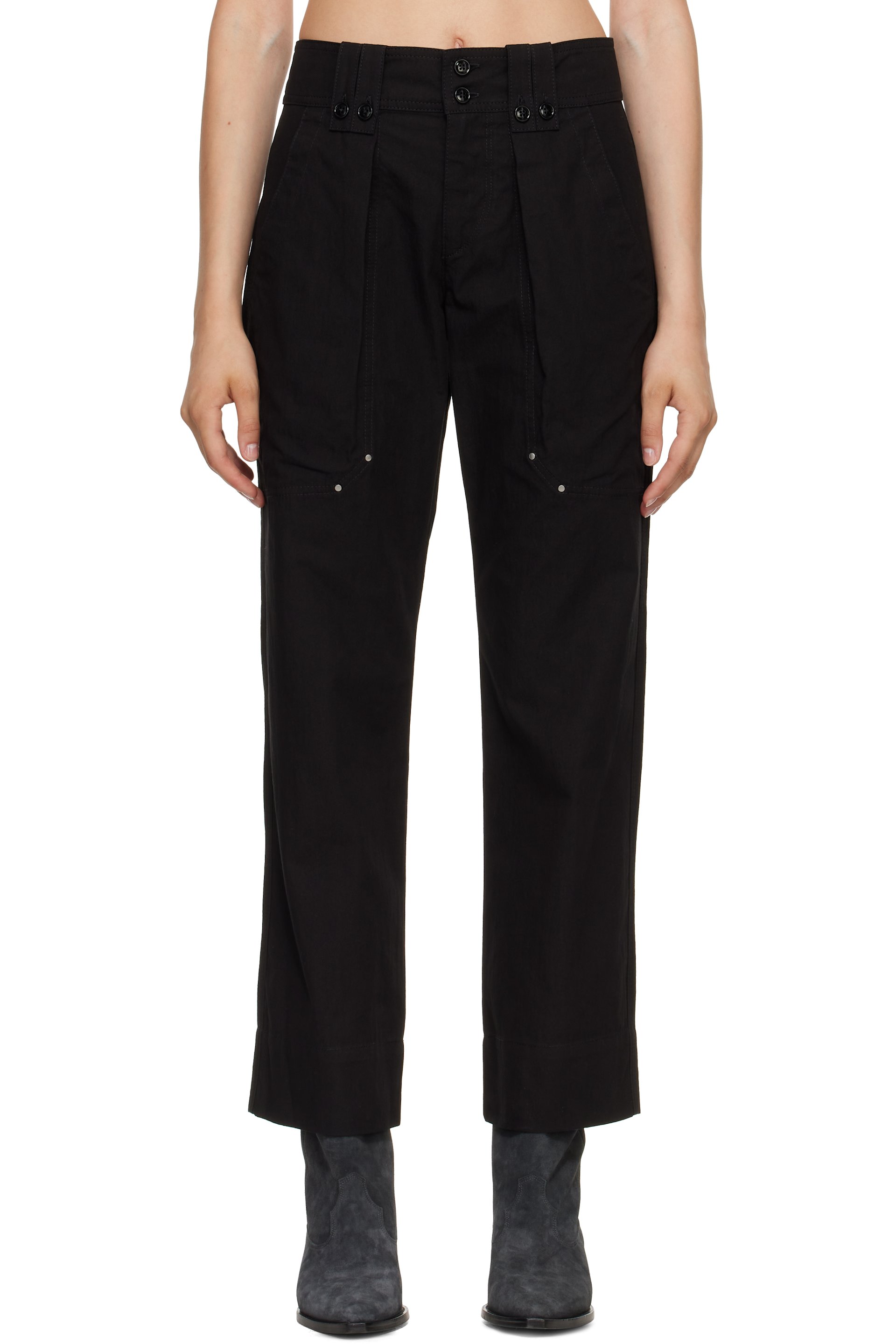Isabel Marant - Black Amandine Trousers