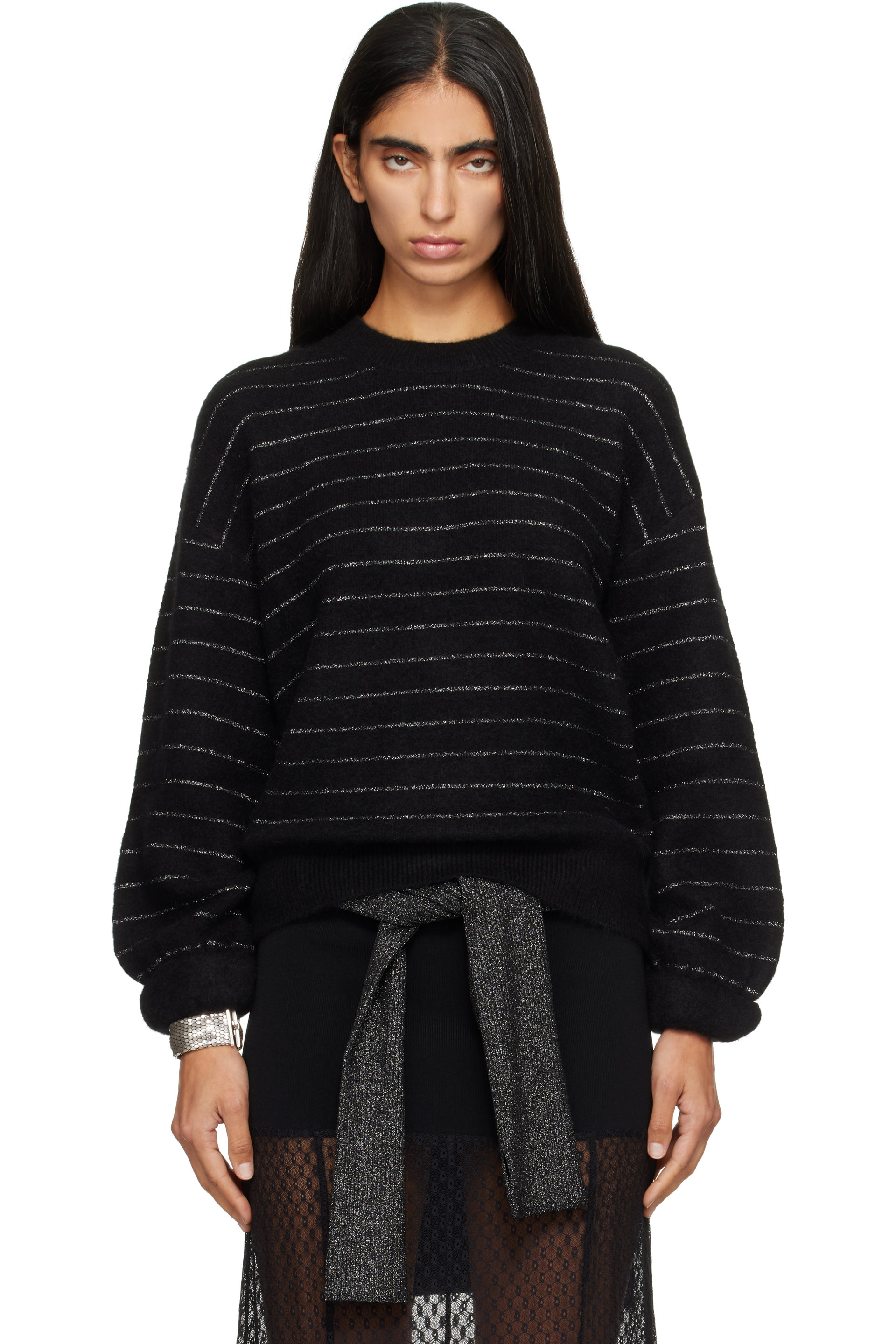 Isabel Marant - Black Stacy Lurex Sweater