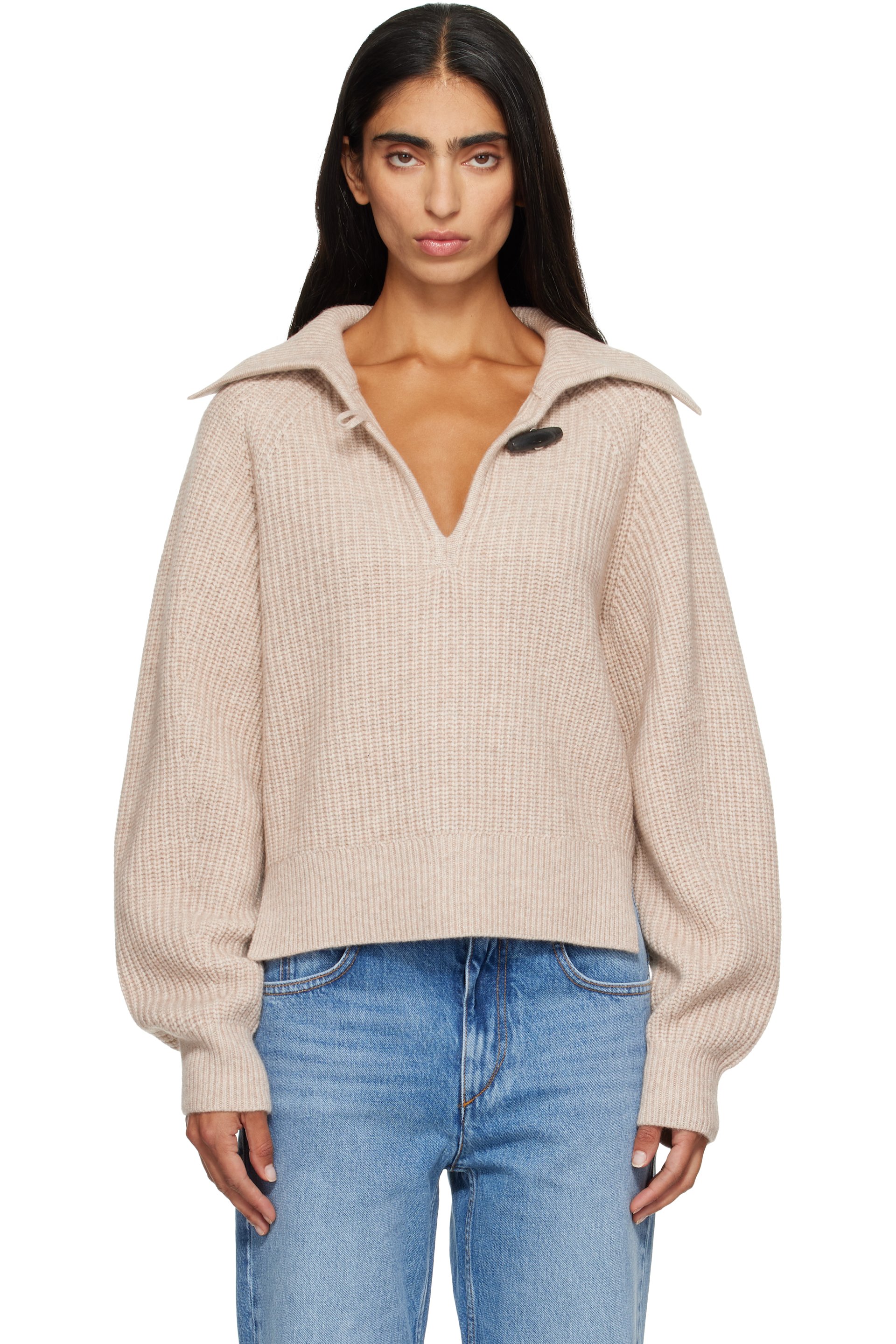 Isabel Marant - Beige Miranda Sweater