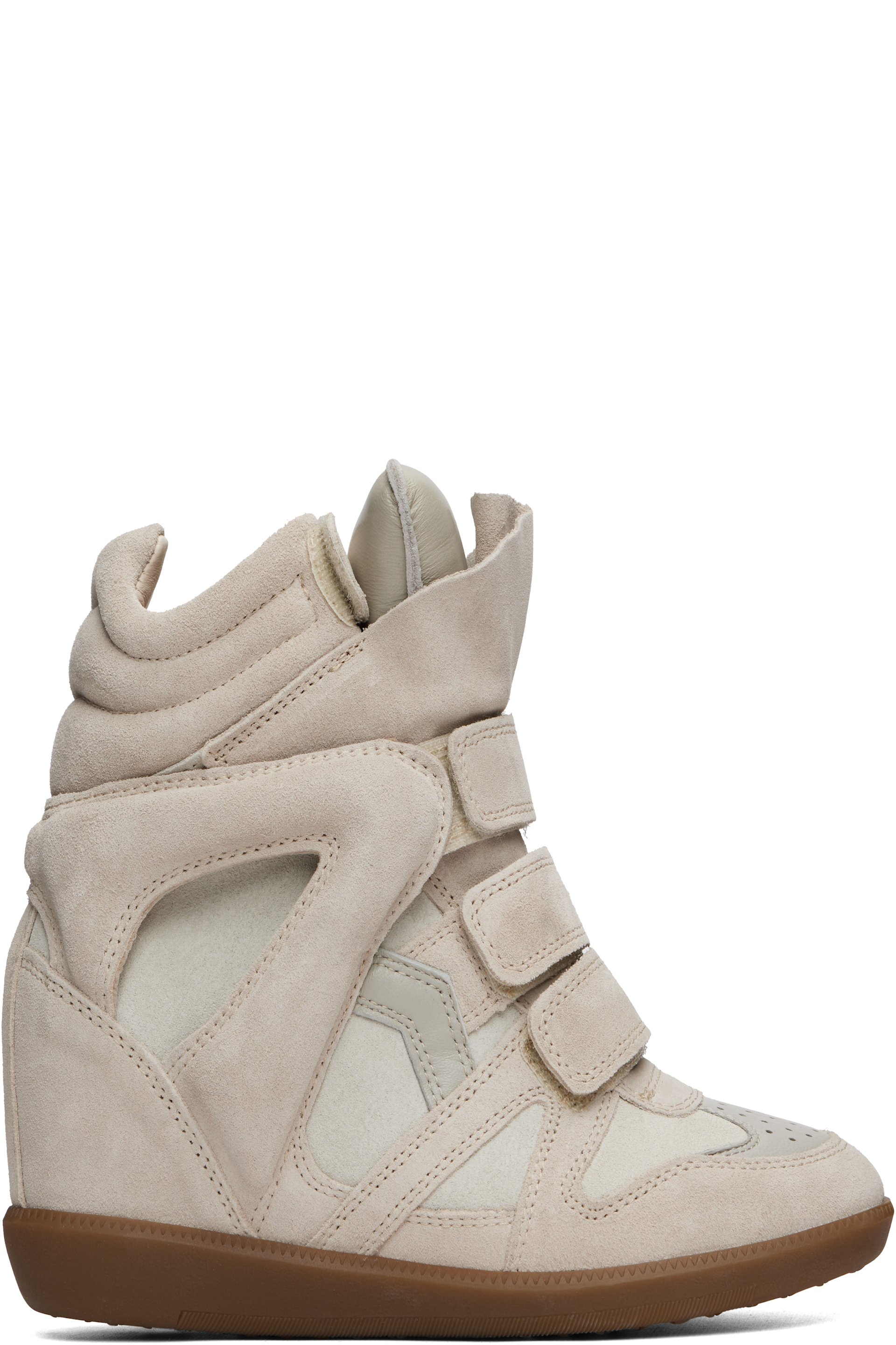 Isabel Marant - 灰白色 Bekett 高帮运动鞋