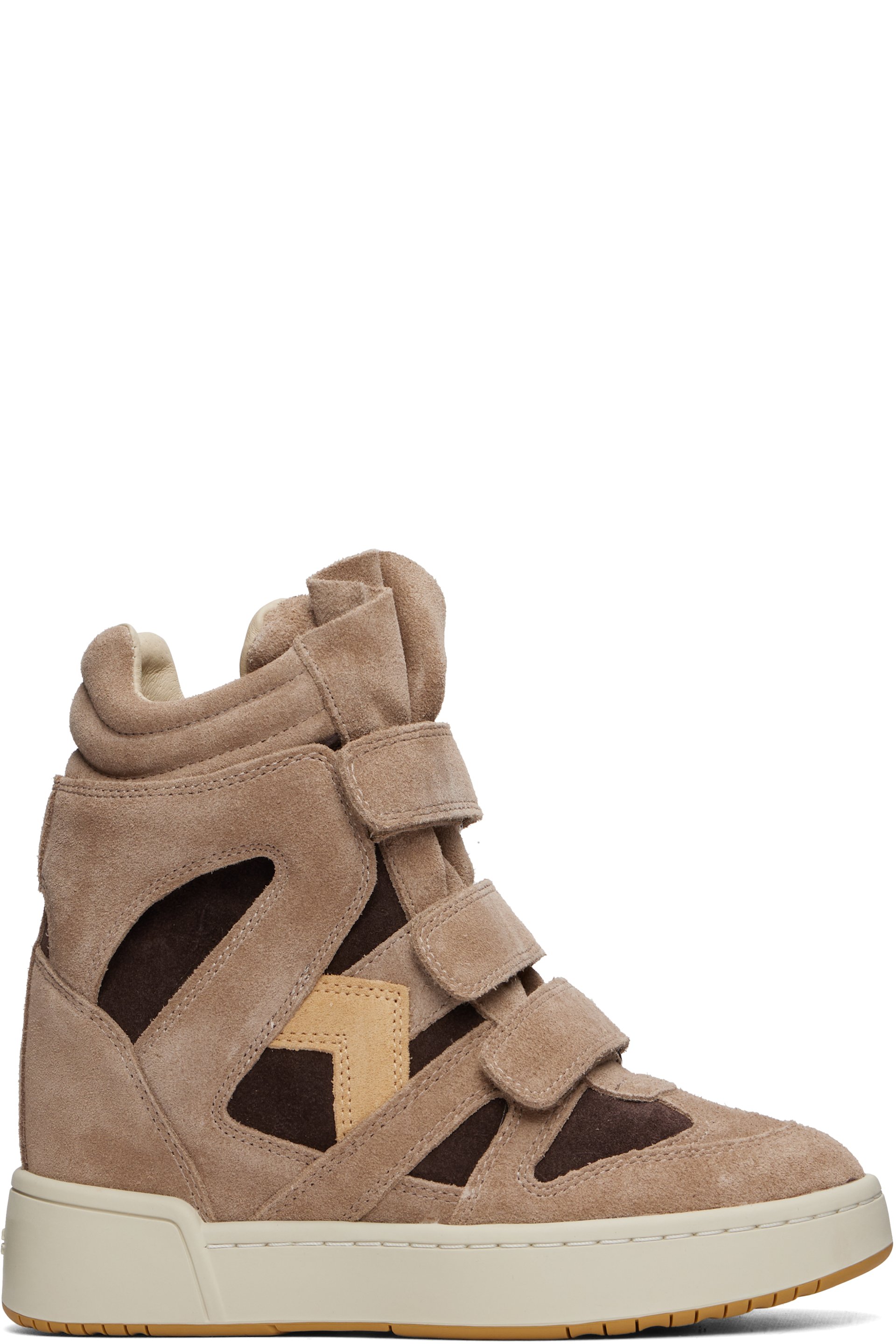 Isabel Marant - 灰褐色 IM3 高帮运动鞋