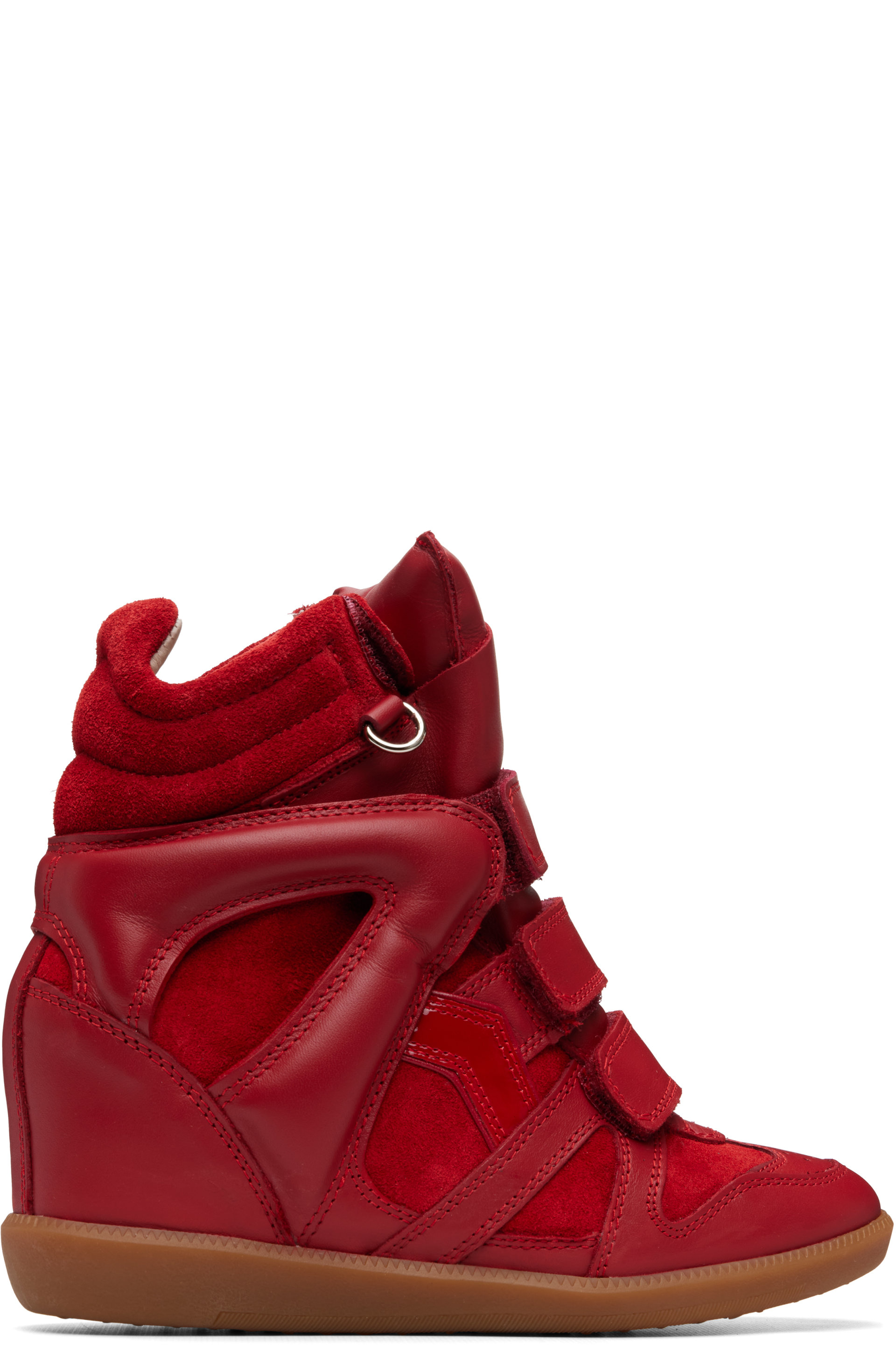 Isabel Marant - Red Bekett Ring Sneakers