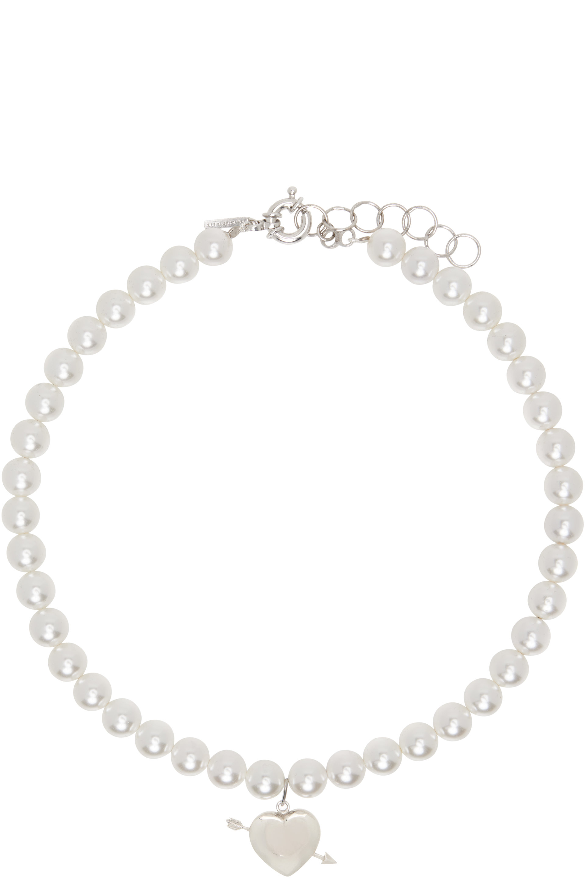 Ernest W. Baker - Charm Faux-Pearl 项链