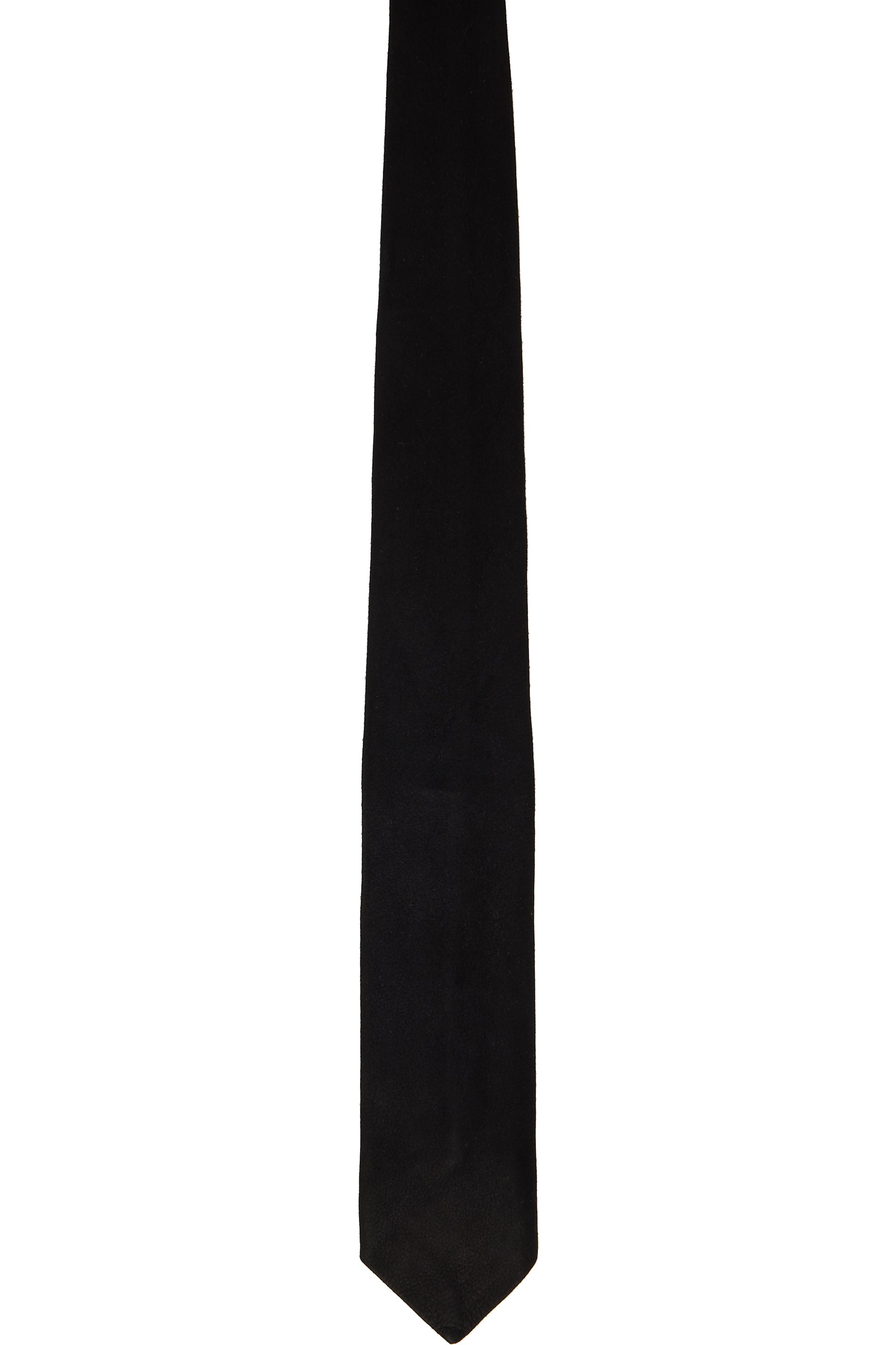 Ernest W. Baker - Black Leather Classic Tie