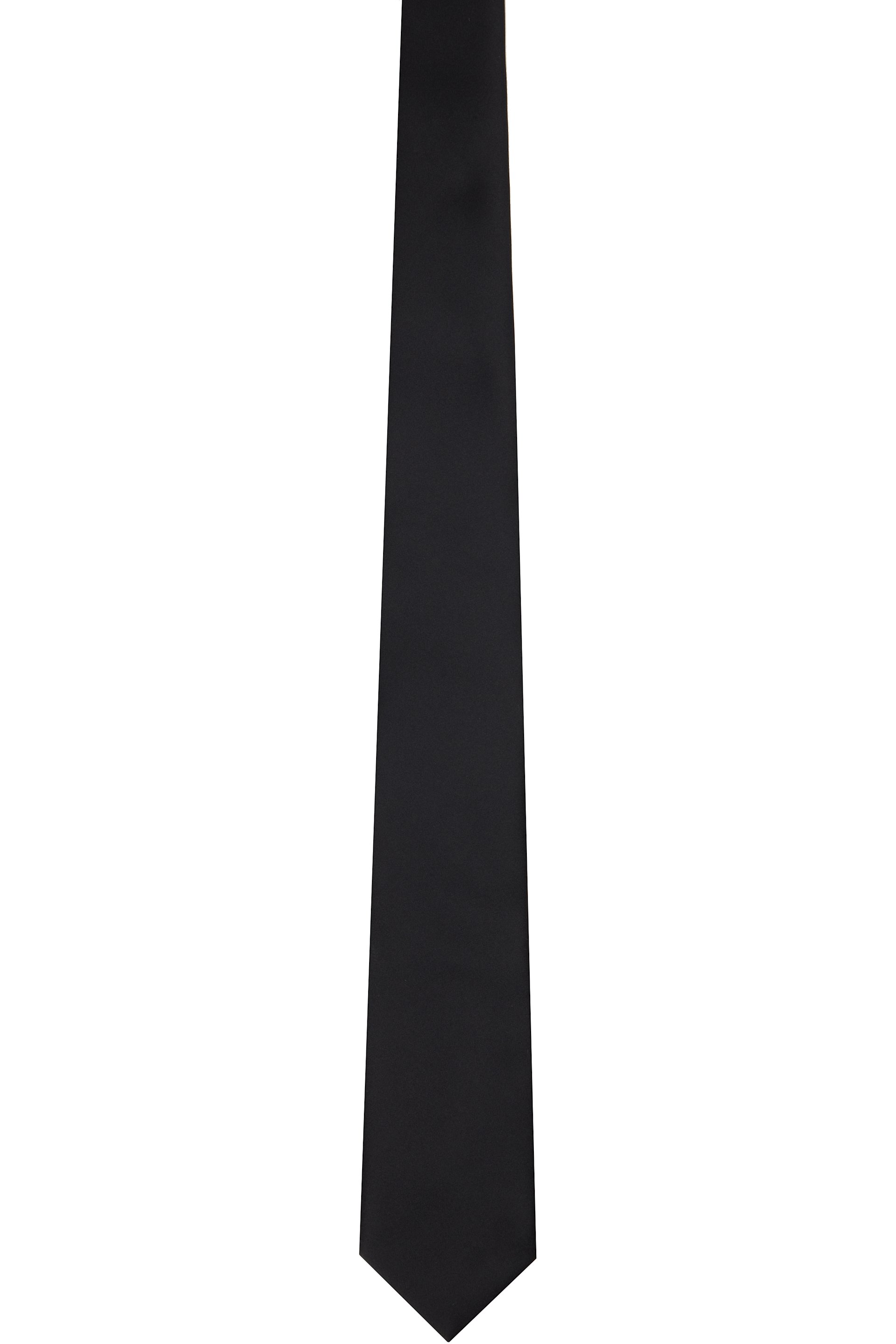 Ernest W. Baker - Black Satin Tie