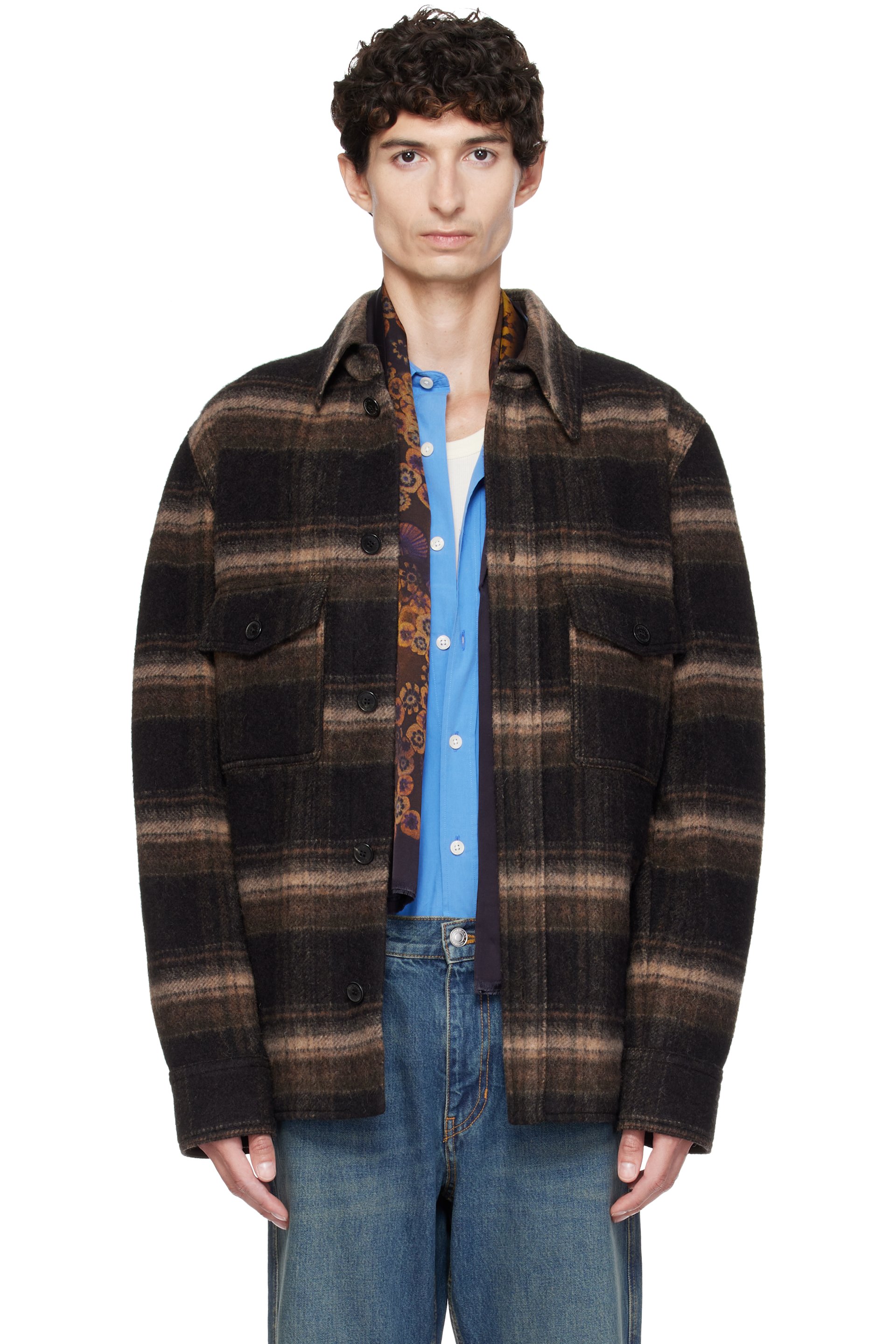 Isabel Marant - Black & Beige Kervon Jacket