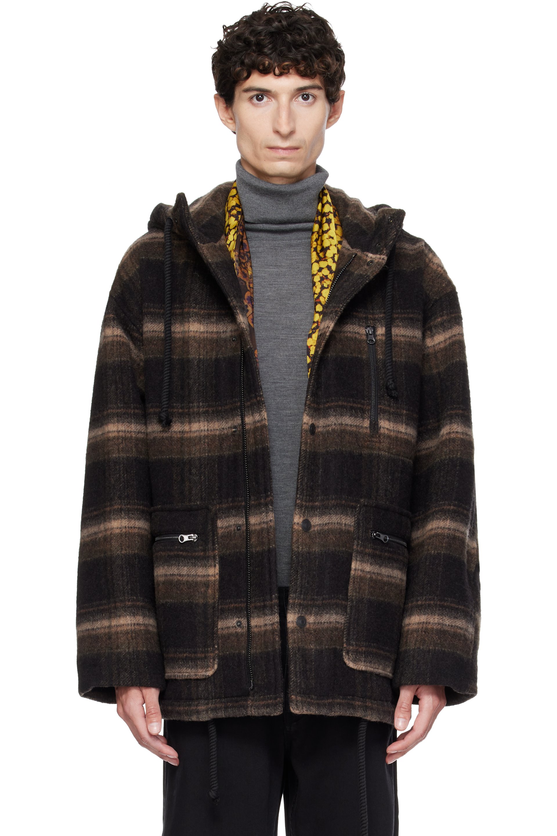 Isabel Marant - Black & Beige Kiril Jacket