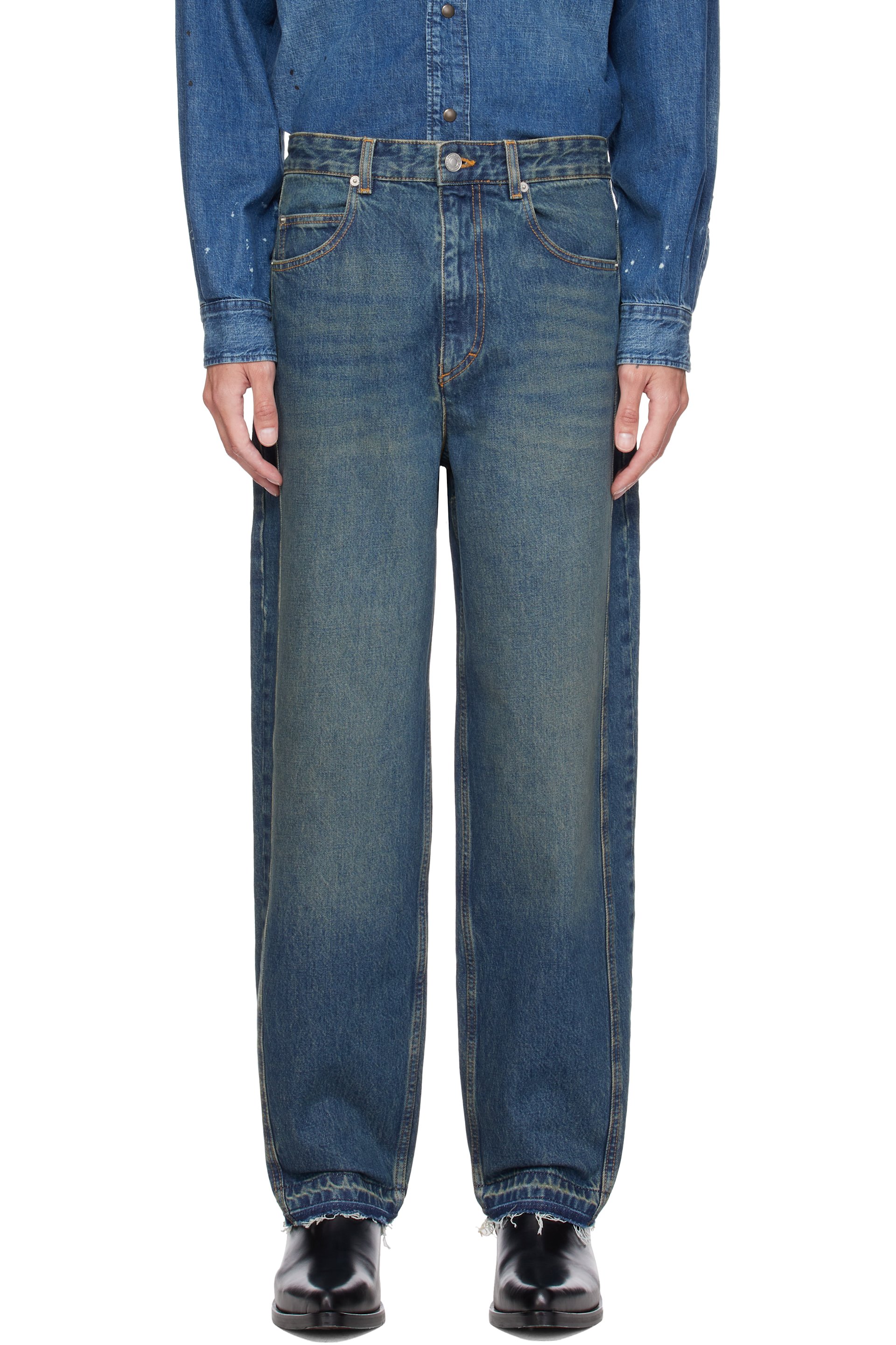 Isabel Marant - Blue Jorian Jeans