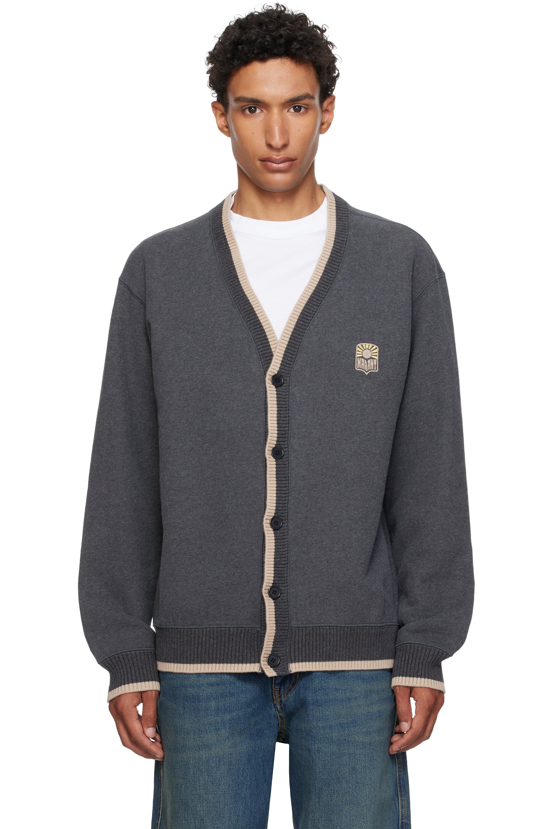 Isabel Marant - Cardigan Wallace gris