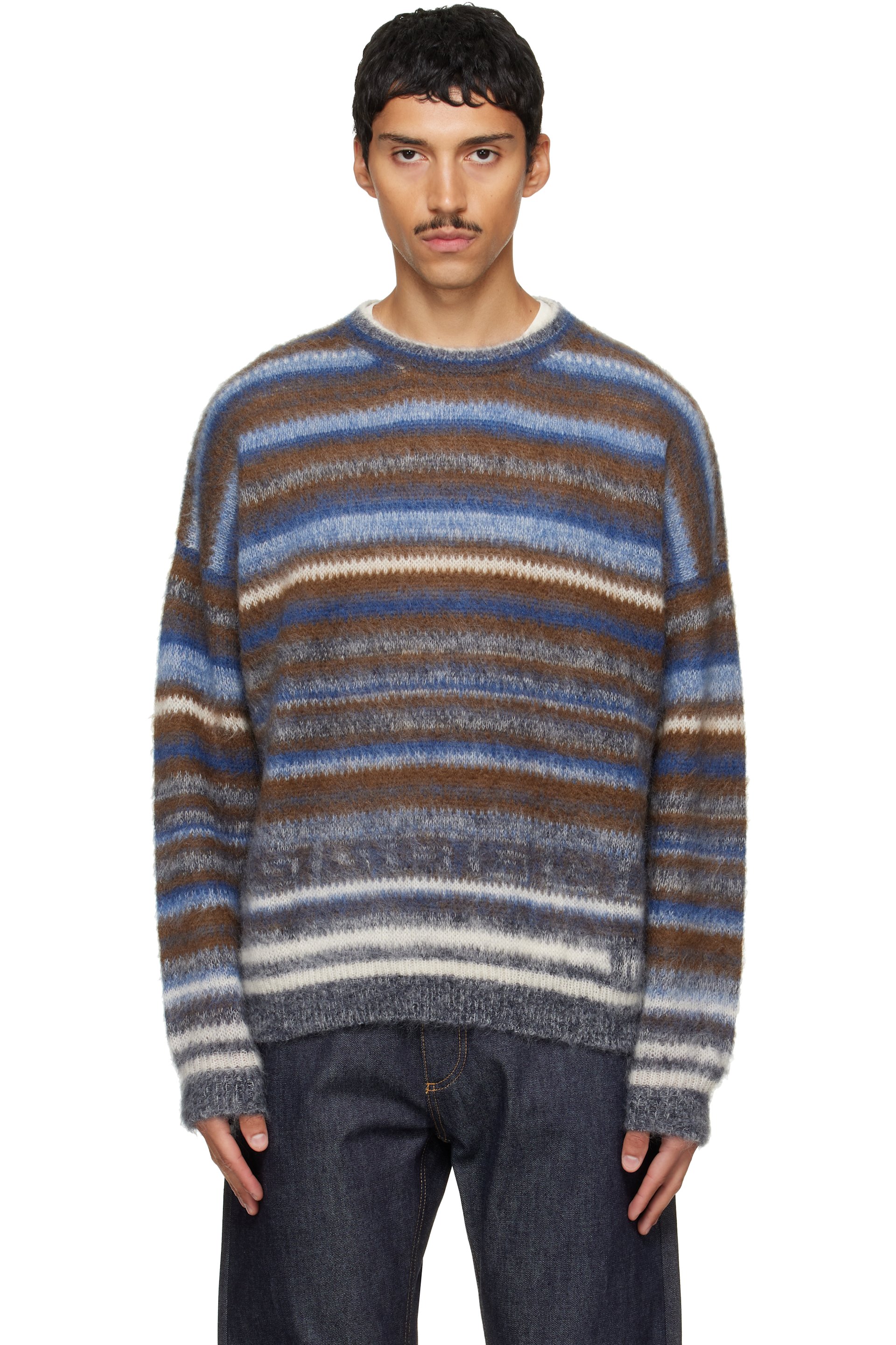 Isabel Marant - Navy & Brown Scolan Sweater