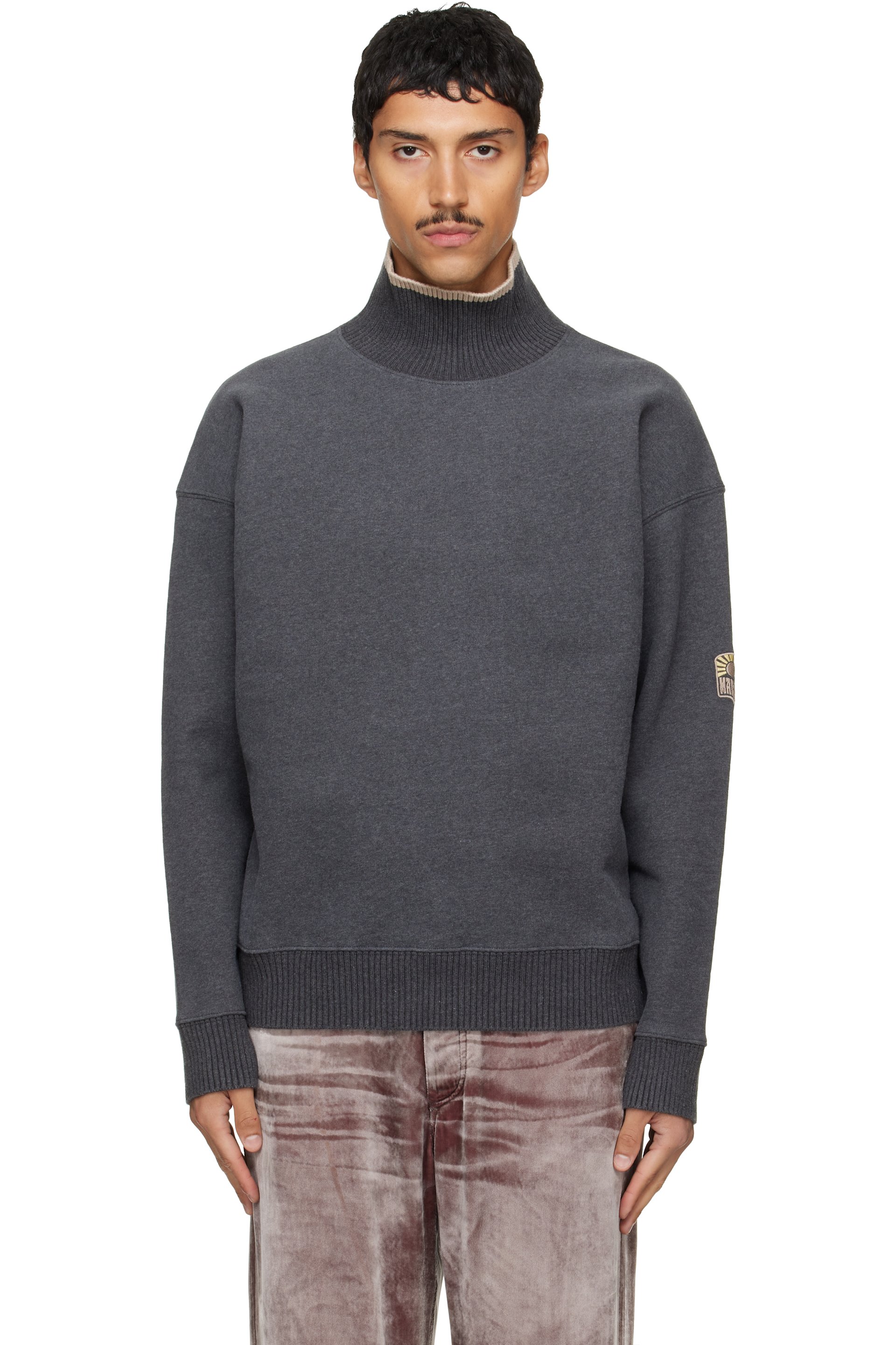 Isabel Marant - Gray Wayan Turlteneck